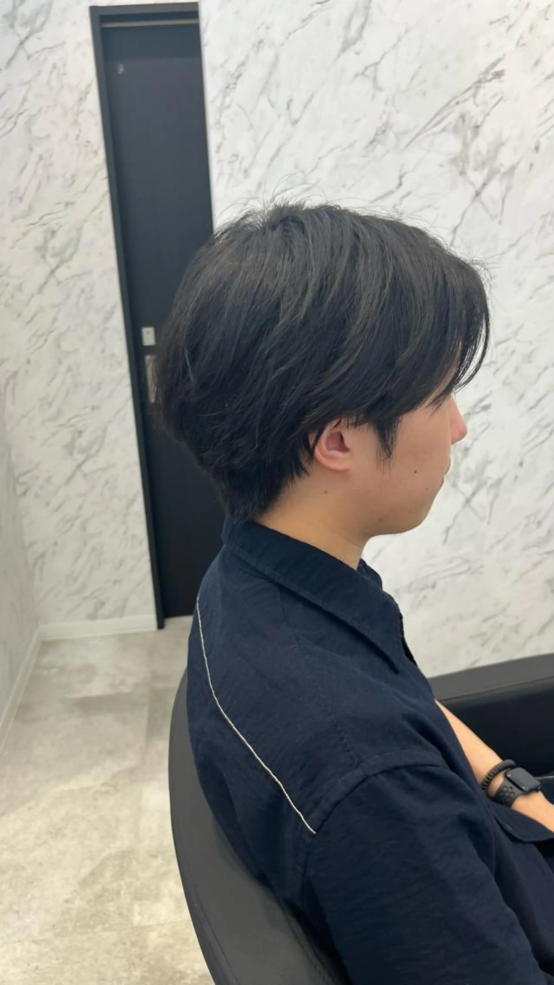 ショート メンズ 韓国パーマ 美容師 和田爽良のヘアスタイル