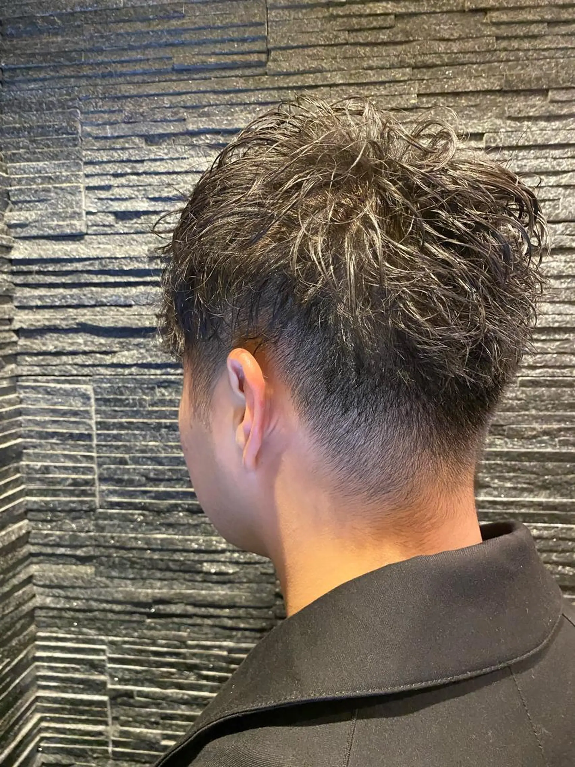 ミディアム 齋藤 大晟のヘアスタイル