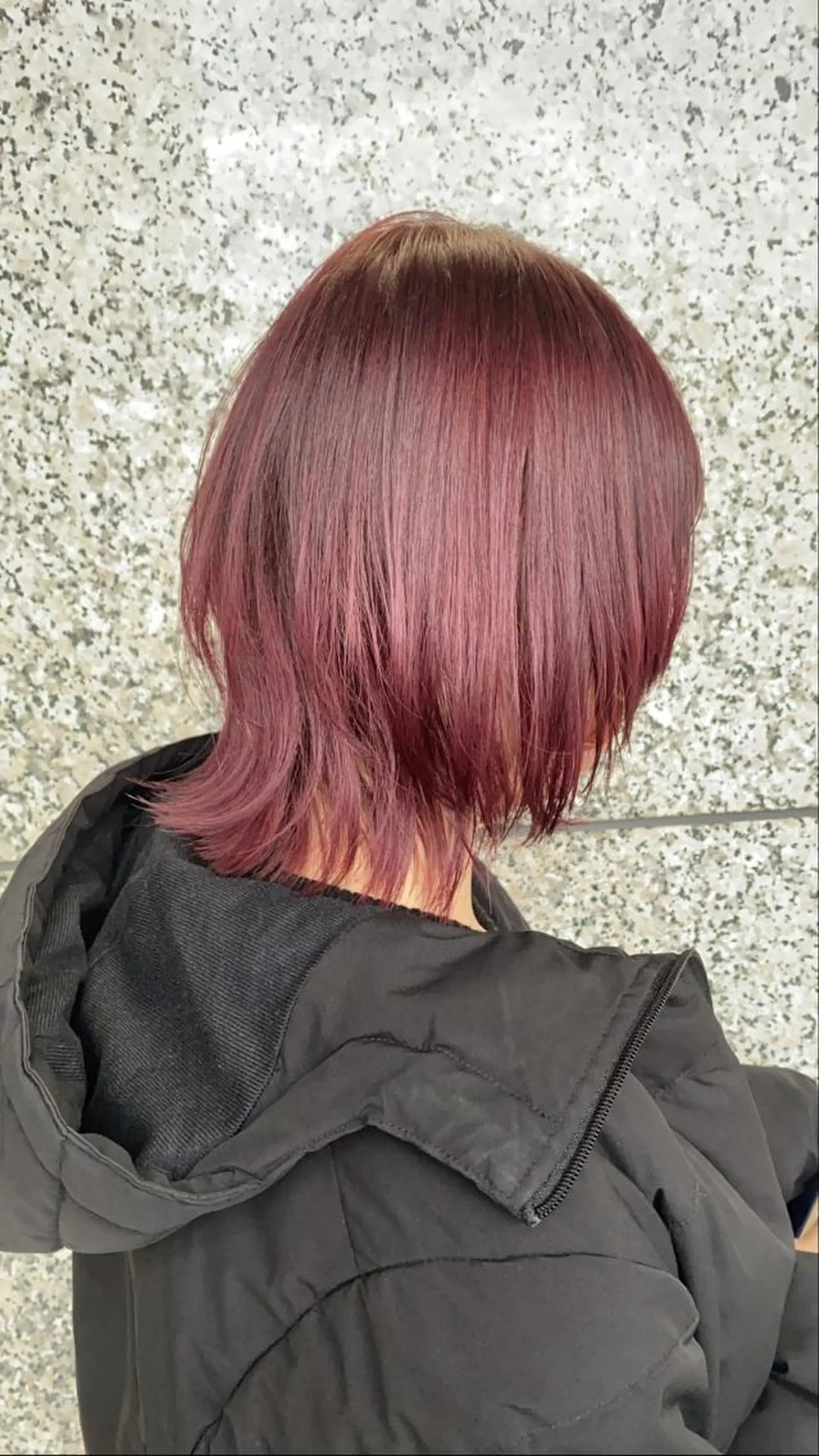 ミディアム ウルフカット カット ヘアカラー トリートメント ボブ特化美容師 /木原崇了のヘアスタイル