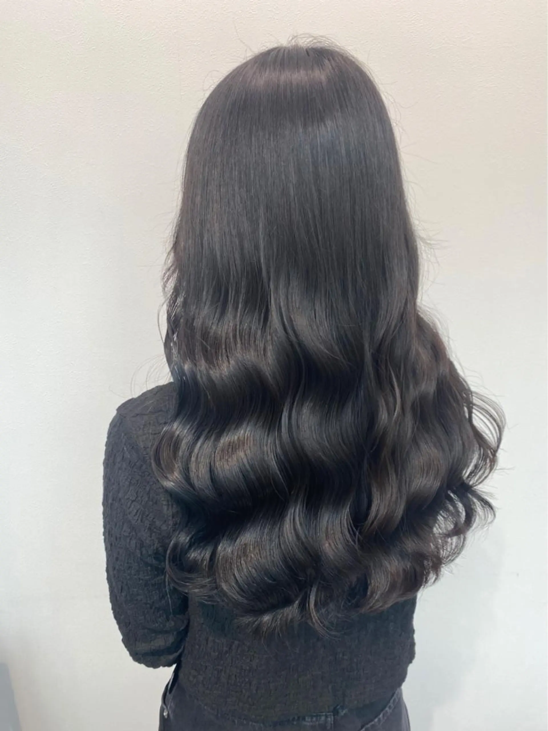 ロング カラー ヘアカラー トリートメント ヘアセット ⛄️冬の透明感 カラー⛄️大西のヘアスタイル