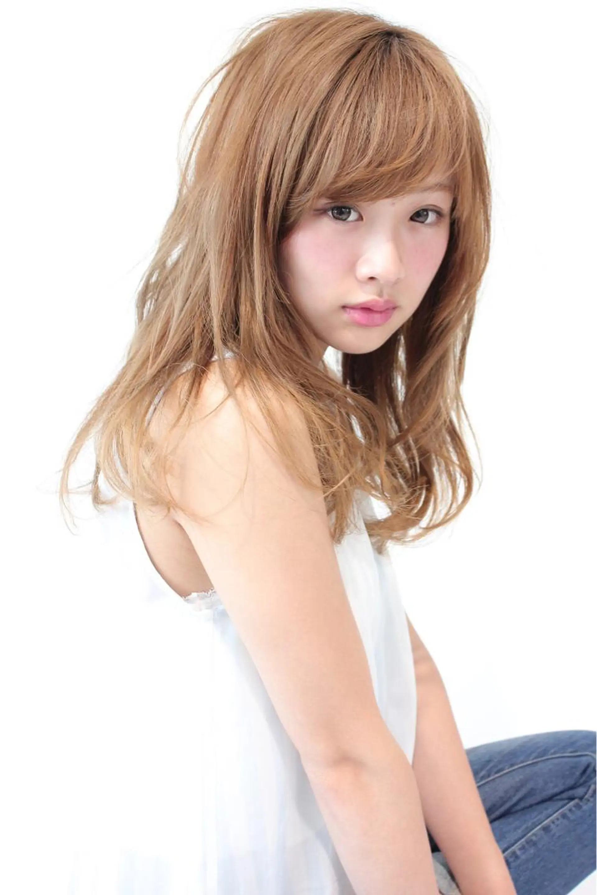 ロング 河野 薫のヘアスタイル