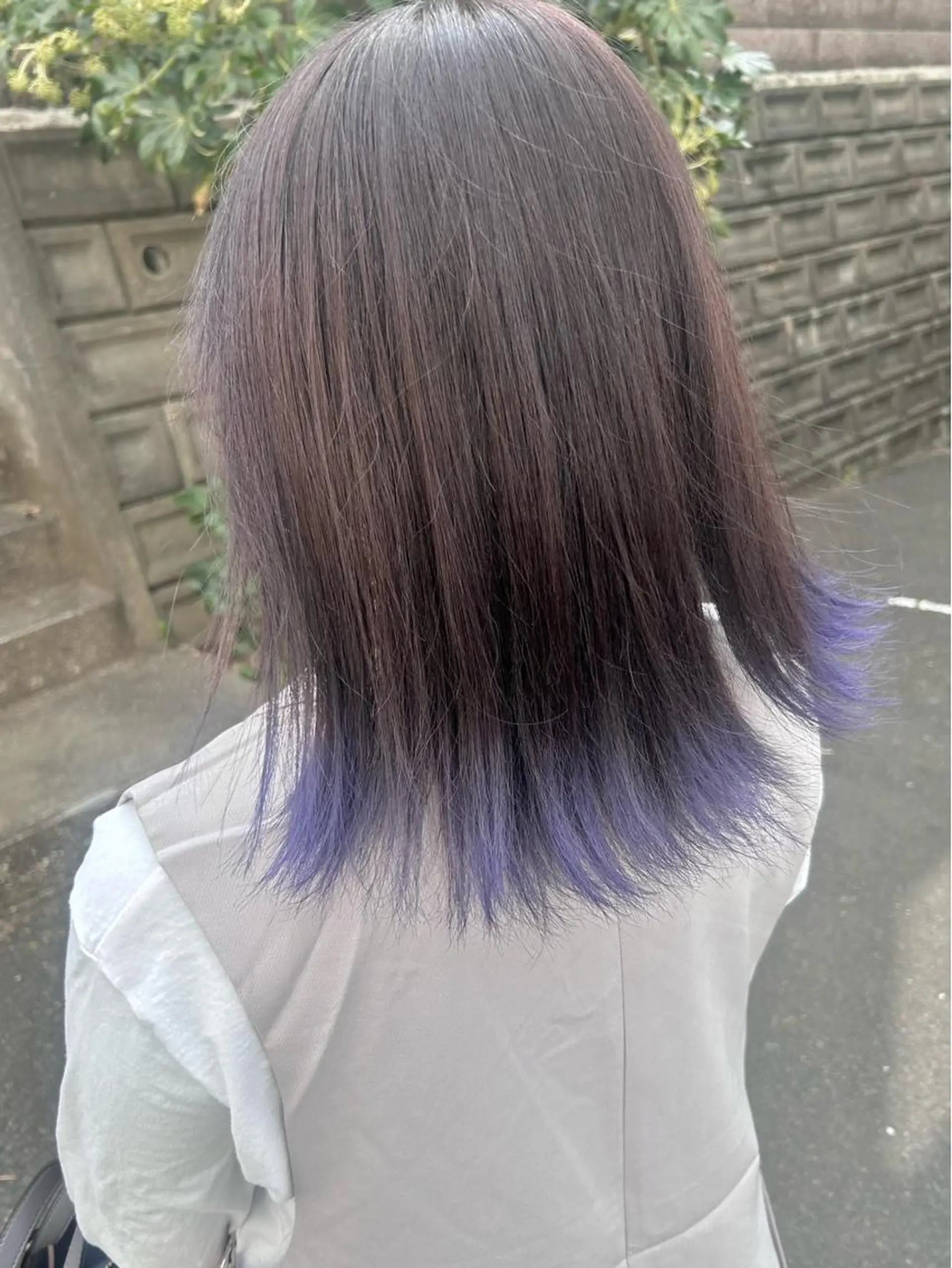 カラー ダブルスキルエクステ /羽エクステ白石宇由のヘアスタイル