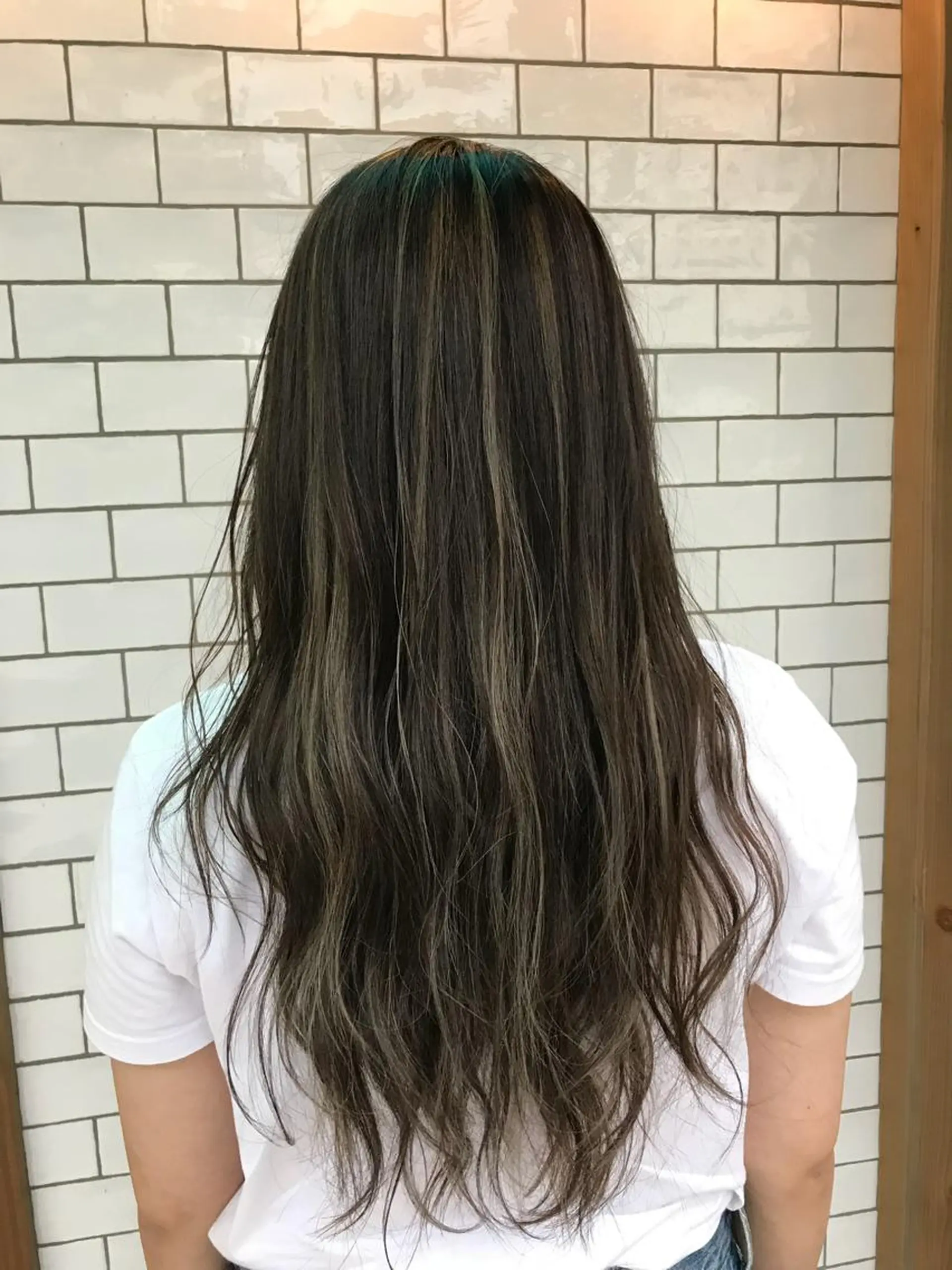 ロング カラー ハイライトカラー ハイライト 竹嶌 健吾のヘアスタイル