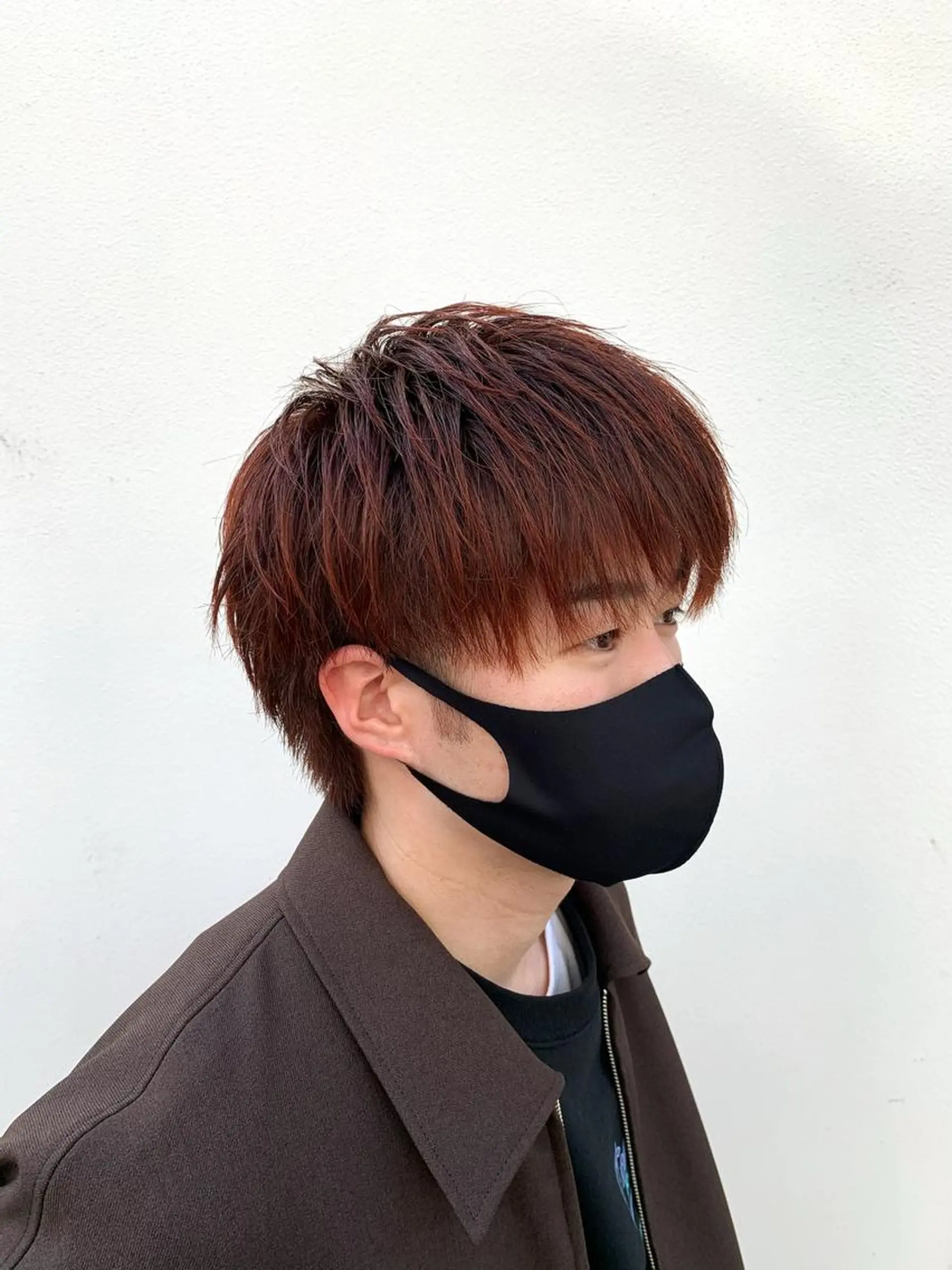 ショート カラー ヘアアレンジ メンズ メンズブリーチ ブリーチ ブリーチなしカラー カット ヘアカラー トリートメント 〽️magico/ ウルフDaiki〽️のヘアスタイル