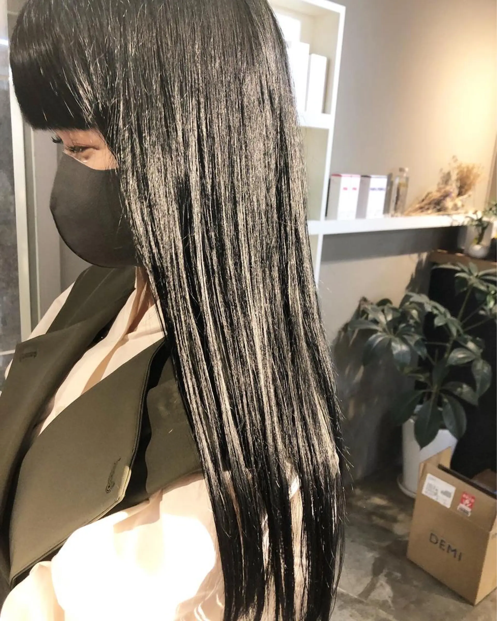 ロング カラー ヘアアレンジ ヘアカラー トリートメント メンズ特化✂️栗原 侑也のヘアスタイル