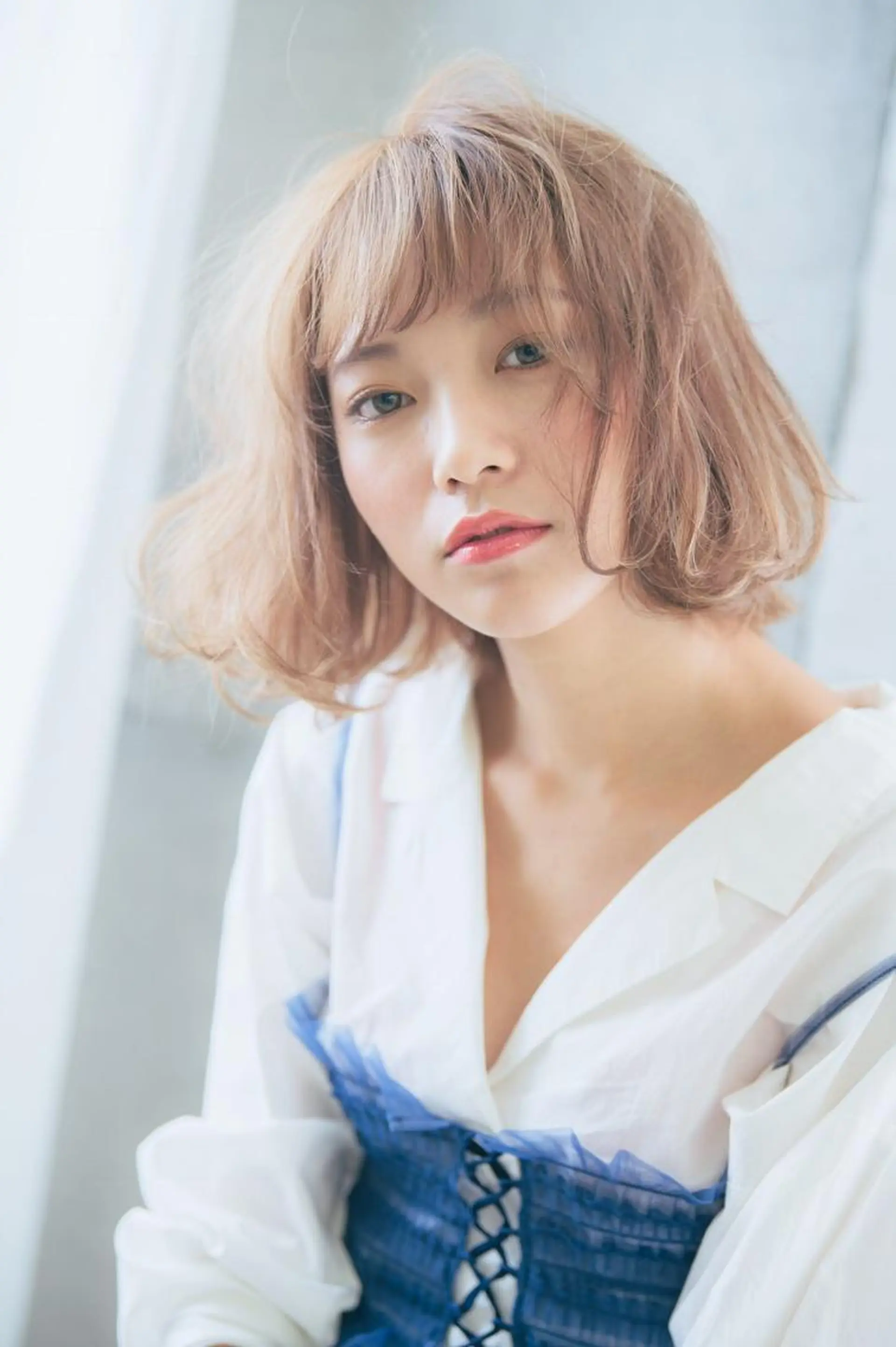ミディアム 似合わせ艶髪カラー ❤️ハダユミのヘアスタイル