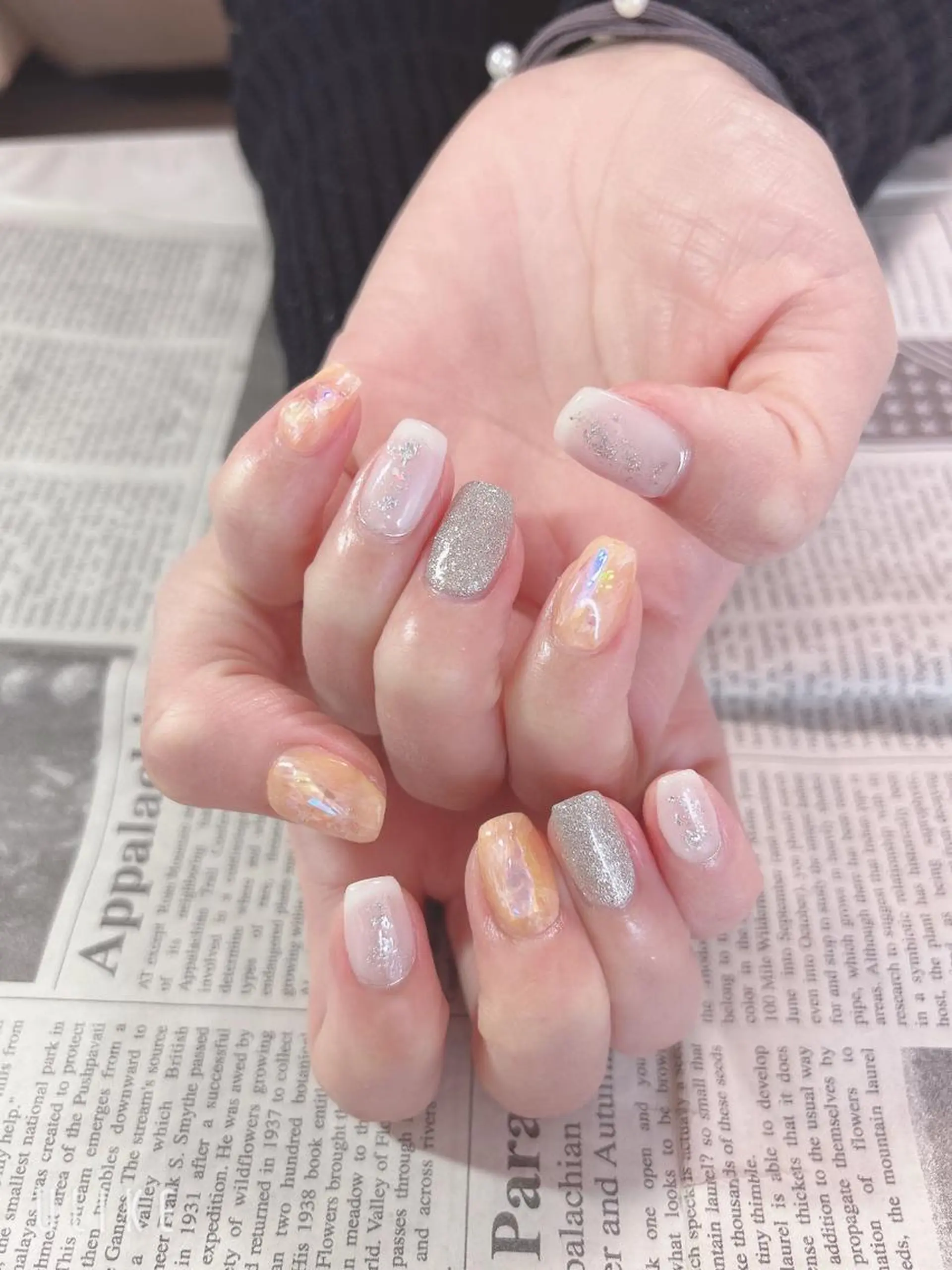 ネイル ハンドネイル ハンドケア 森山 舞のネイルデザイン