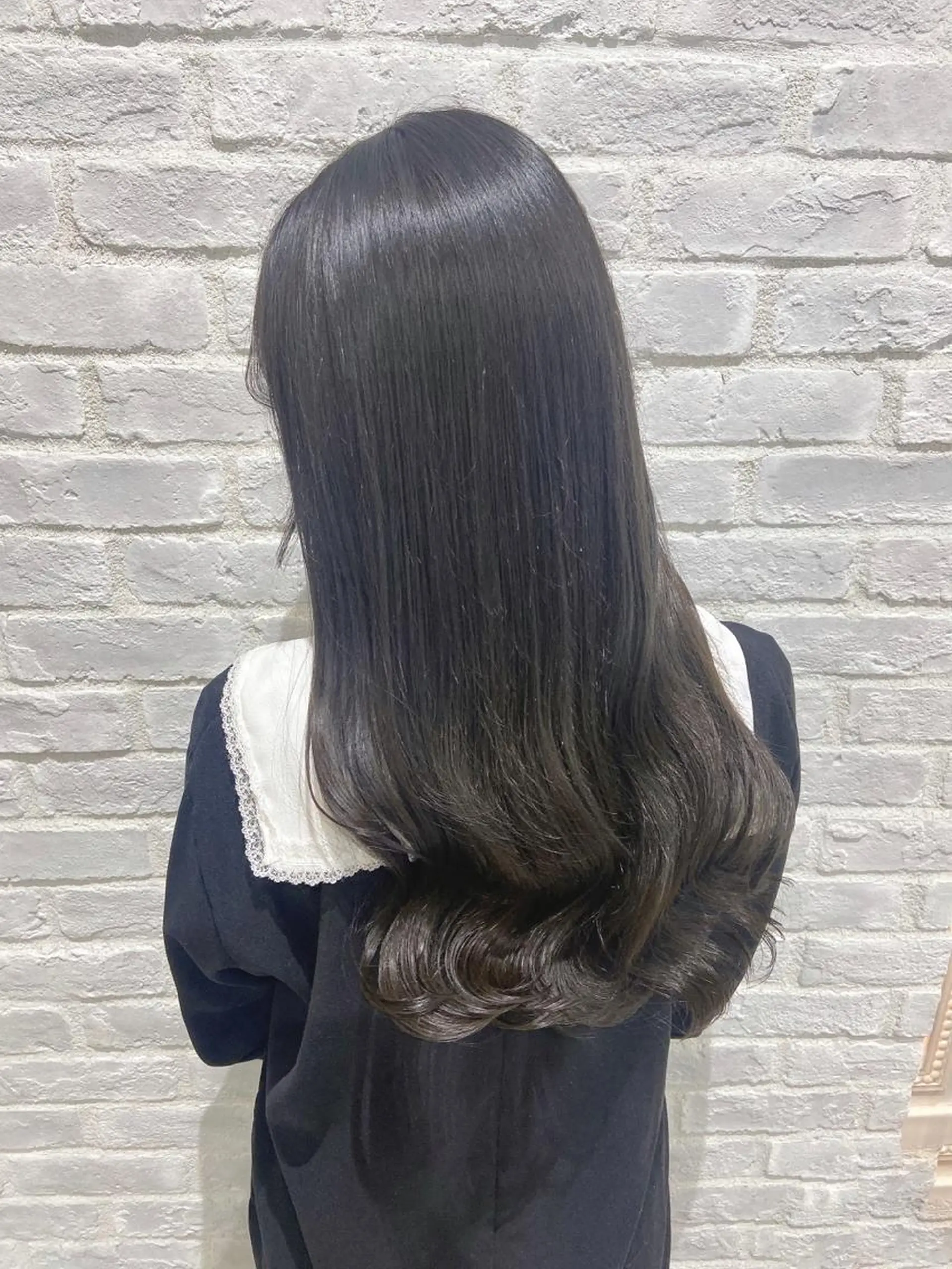 ロング カラー カット ヘアカラー トリートメント 韓国/色気/レイヤー /AVANCE天王寺のヘアスタイル