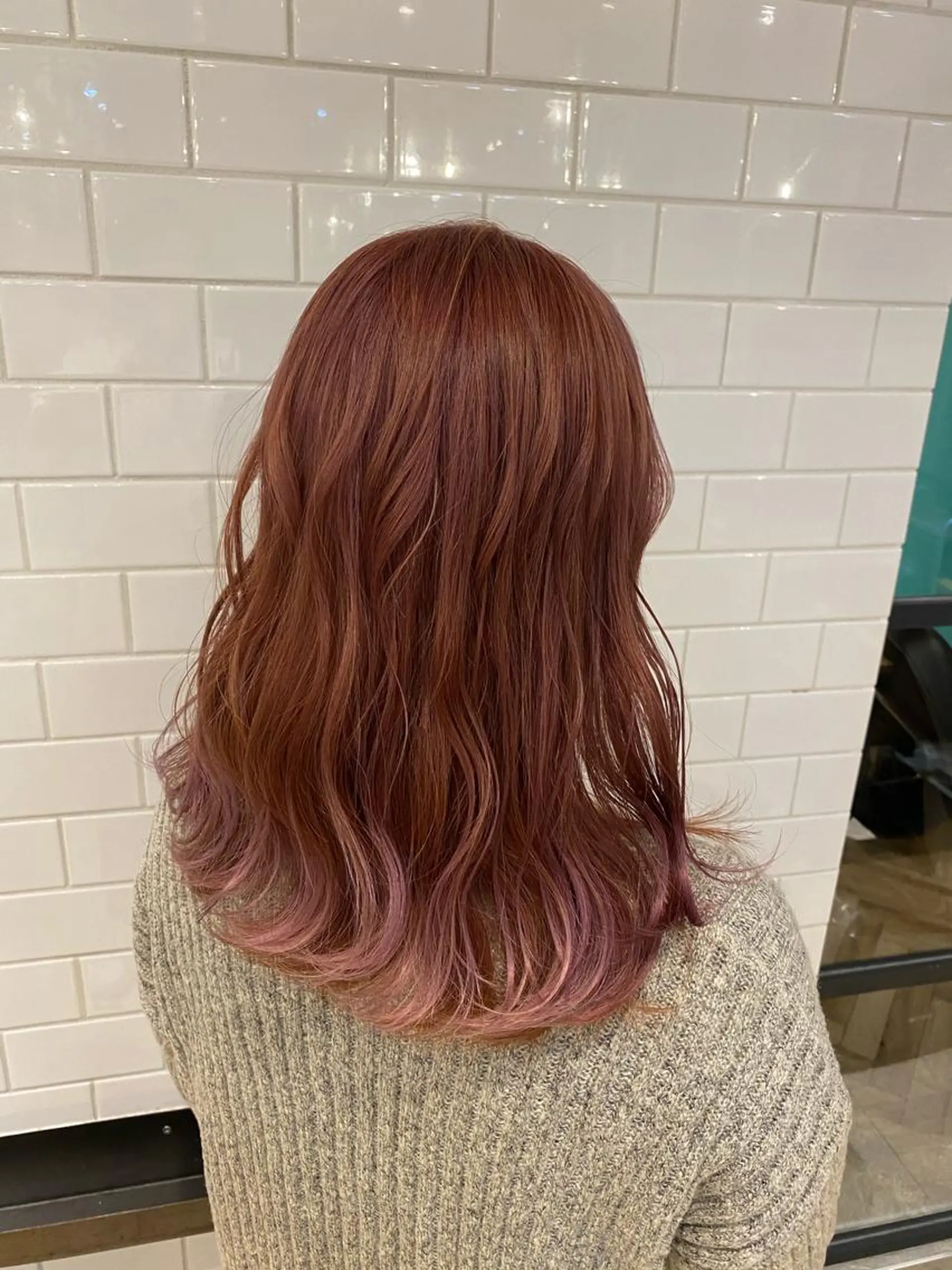 セミロング 🌈髪質改善🌈 過去の1艶サラ体験✨のヘアスタイル