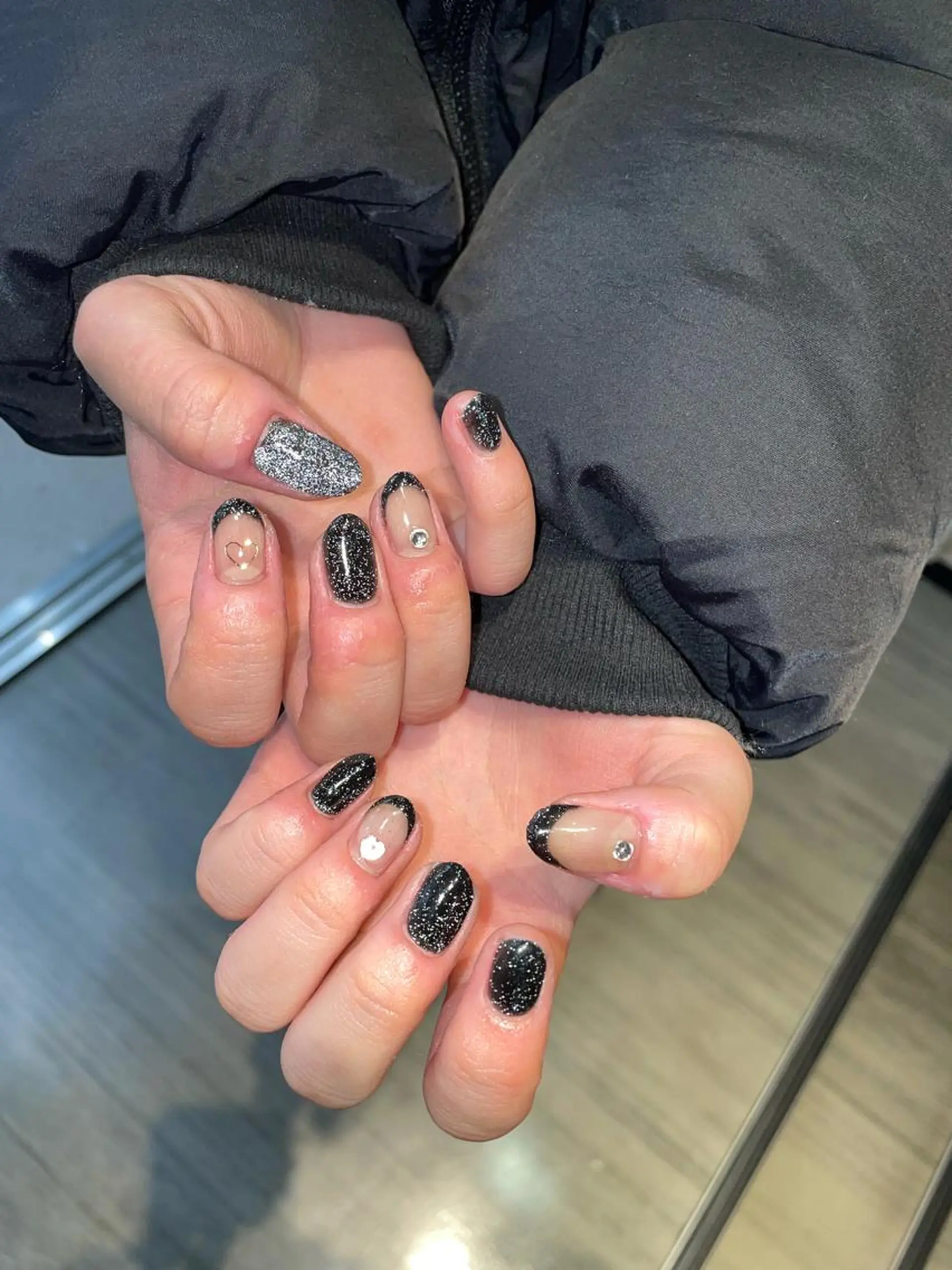 ネイル 束感まつ毛/ネイル/ LED♥KIRARAのマツエク・マツパデザイン