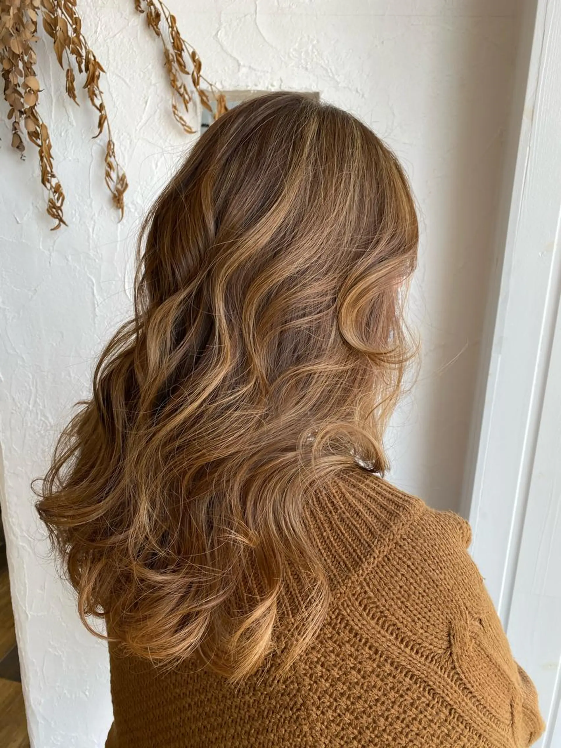 ロング カラー パーマ 豊橋美容院 ソンリエのヘアスタイル