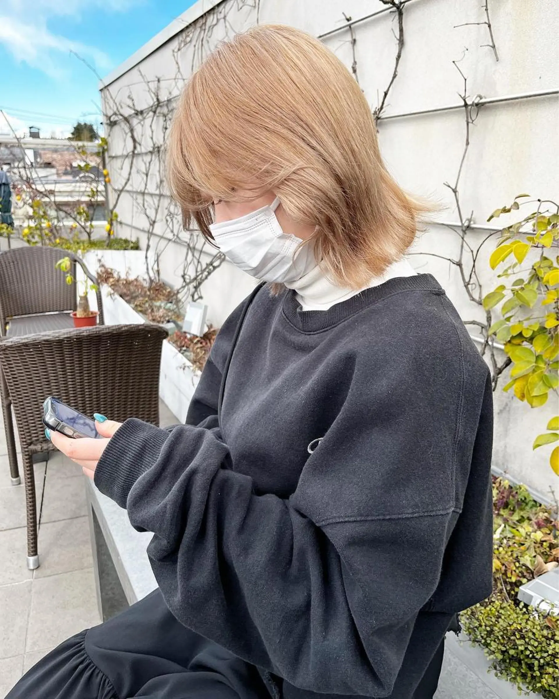 ショート ヘアカラー ヘッドスパ 佐藤優太朗 似合わせ/髪質改善のヘアスタイル