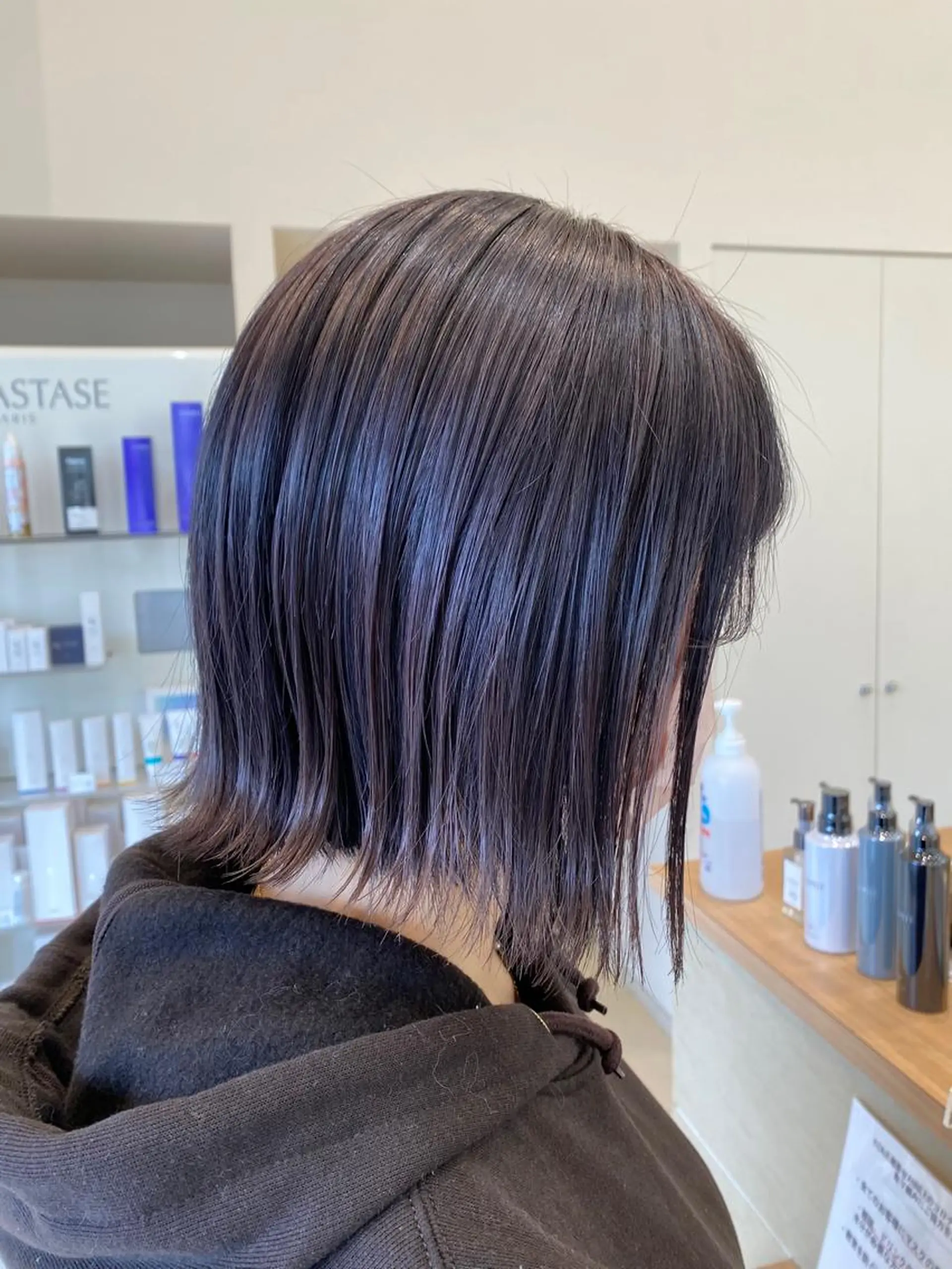 ミディアム カラー ベージュカラー ラベンダーカラー ボブ カット ヘアカラー トリートメント プルエクステ/透明感 カラー✨KAZUKIのヘアスタイル