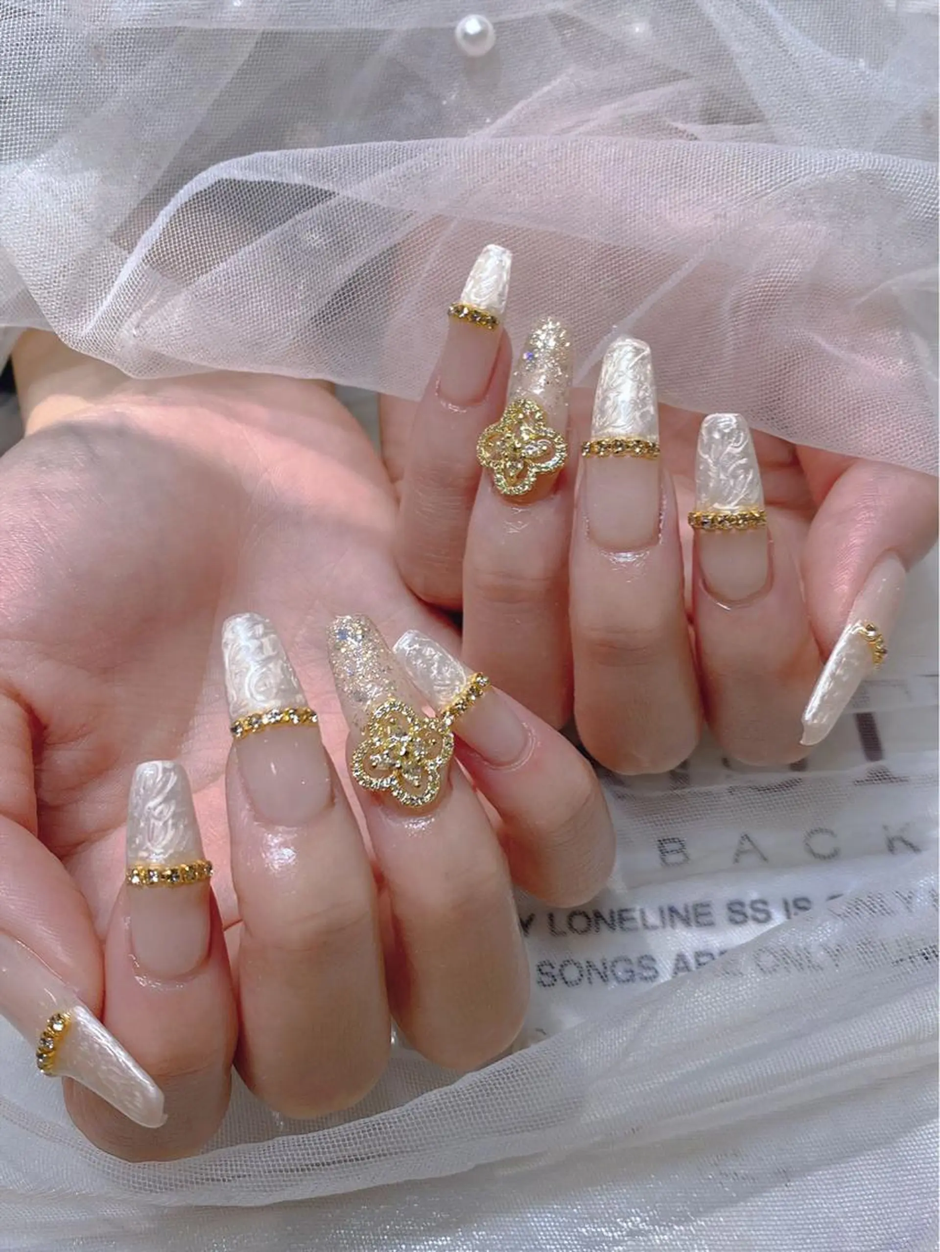 ネイル 長さだし専門店 M2　rikaのネイルデザイン