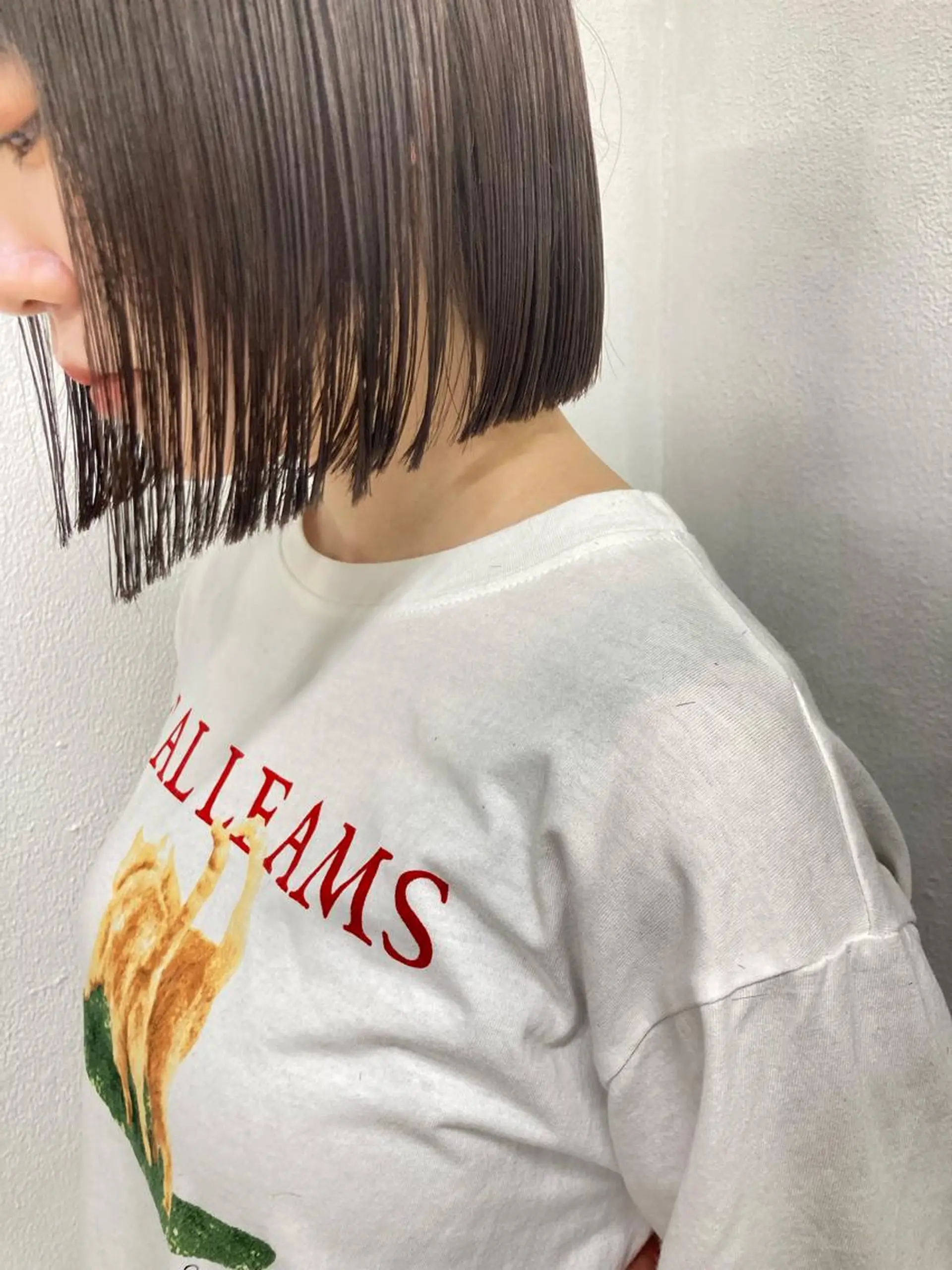 ショート カラー ウルフレイヤー エクステ/kokiのヘアスタイル