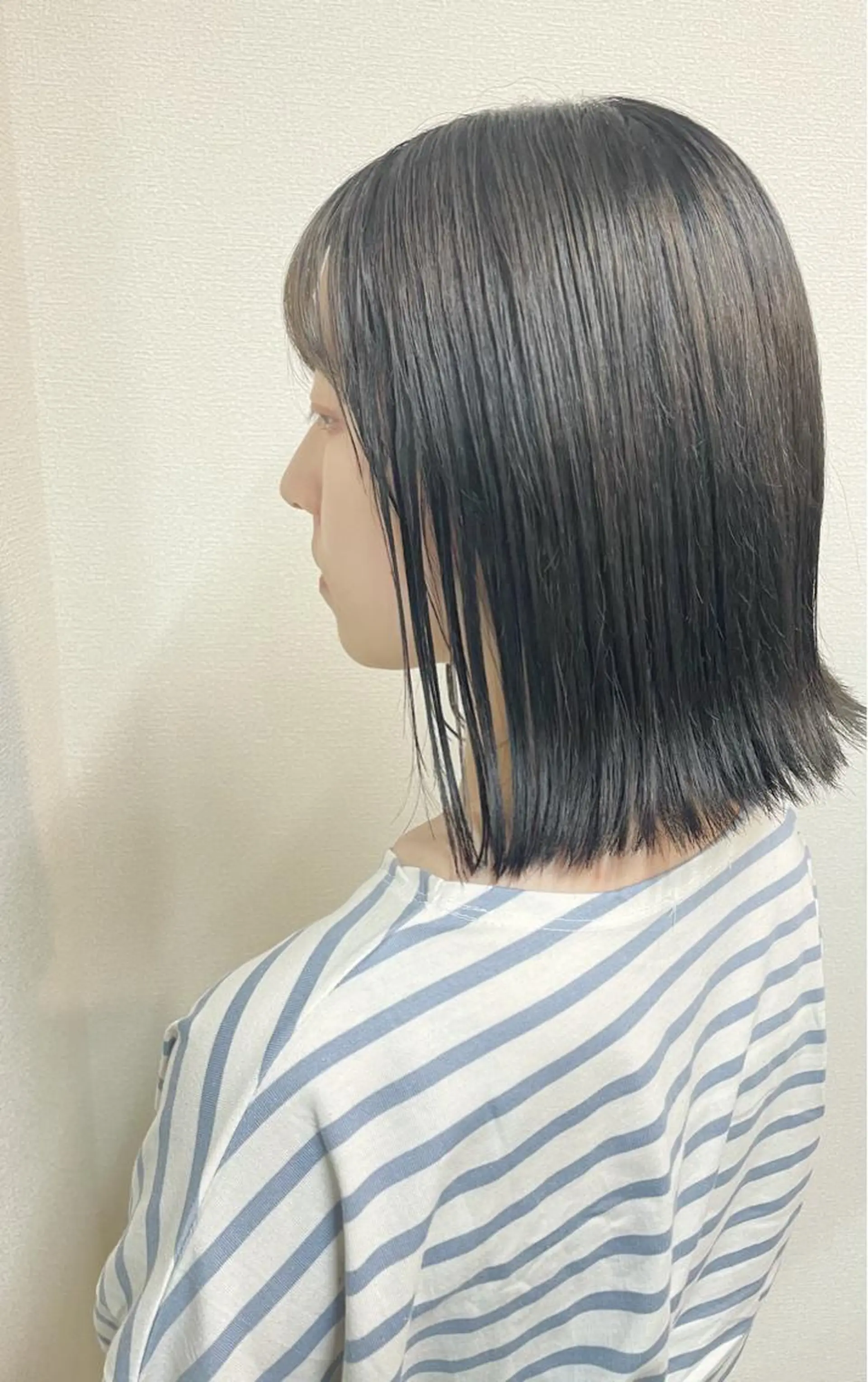 ミディアム カラー ケアブリーチ /髪質 改善/古橋圭史郎のヘアスタイル
