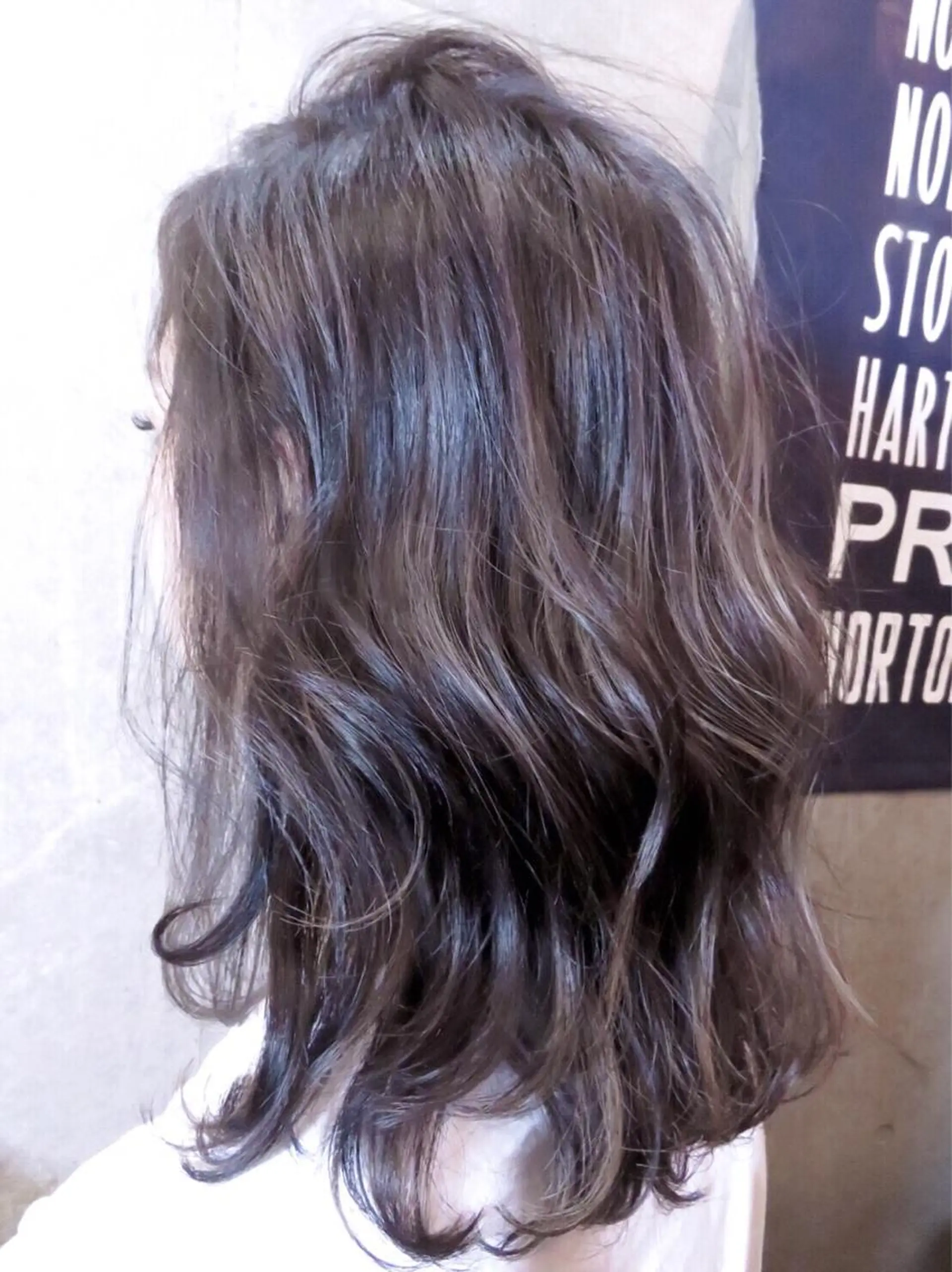 セミロング ハイライト 白髪ぼかし×デザイン 🕊️🫧ホウジョウのヘアスタイル