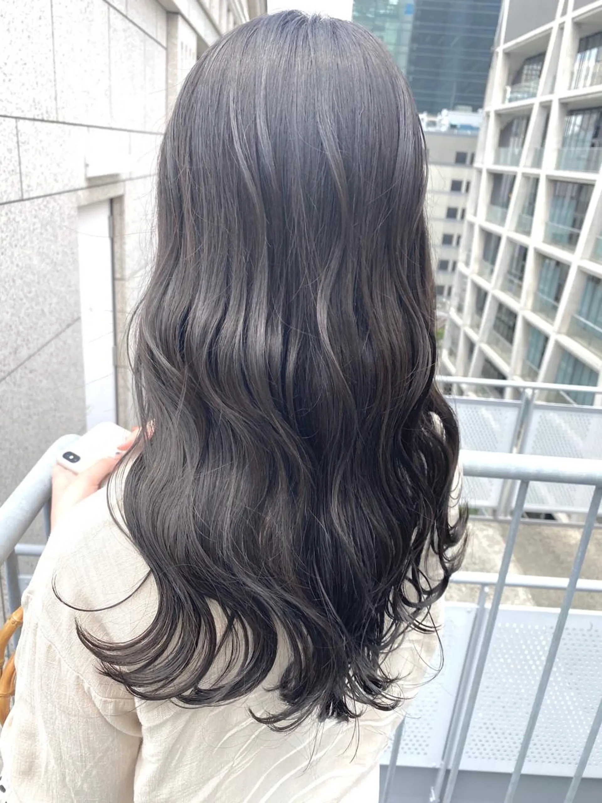 ロング カラー ヘアアレンジ 透明感カラー 𝒀𝒖𝒊𝒏𝒂 梅田/透明感カラーのヘアスタイル