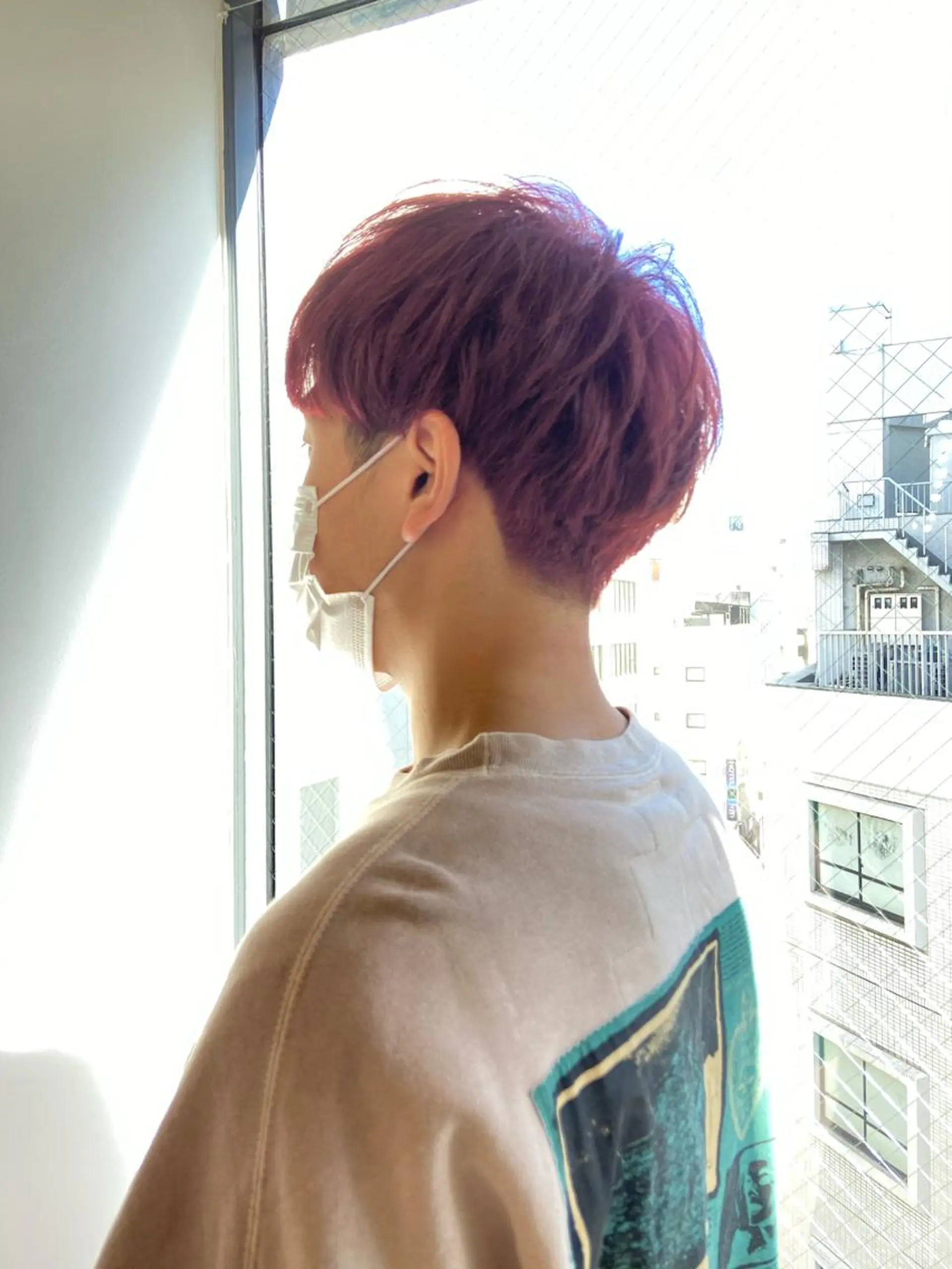 カラー メンズ SAITO YUTAのヘアスタイル