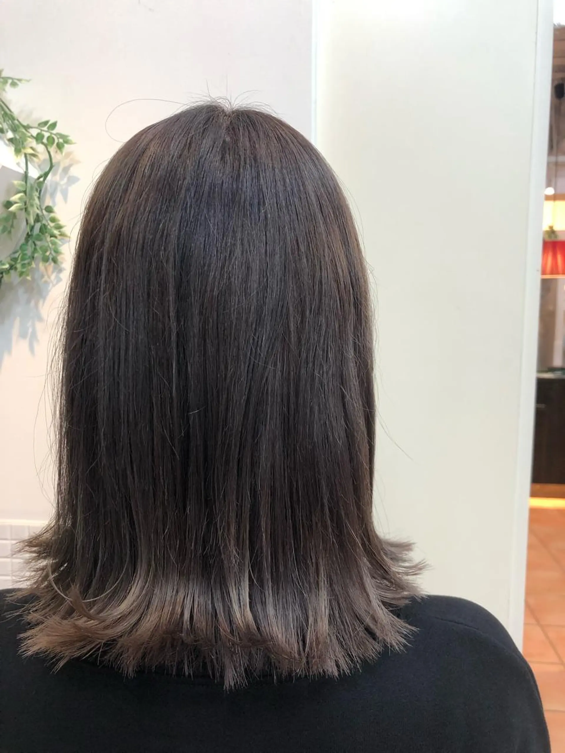 ミディアム カラー 韓国風カット osugiのヘアスタイル