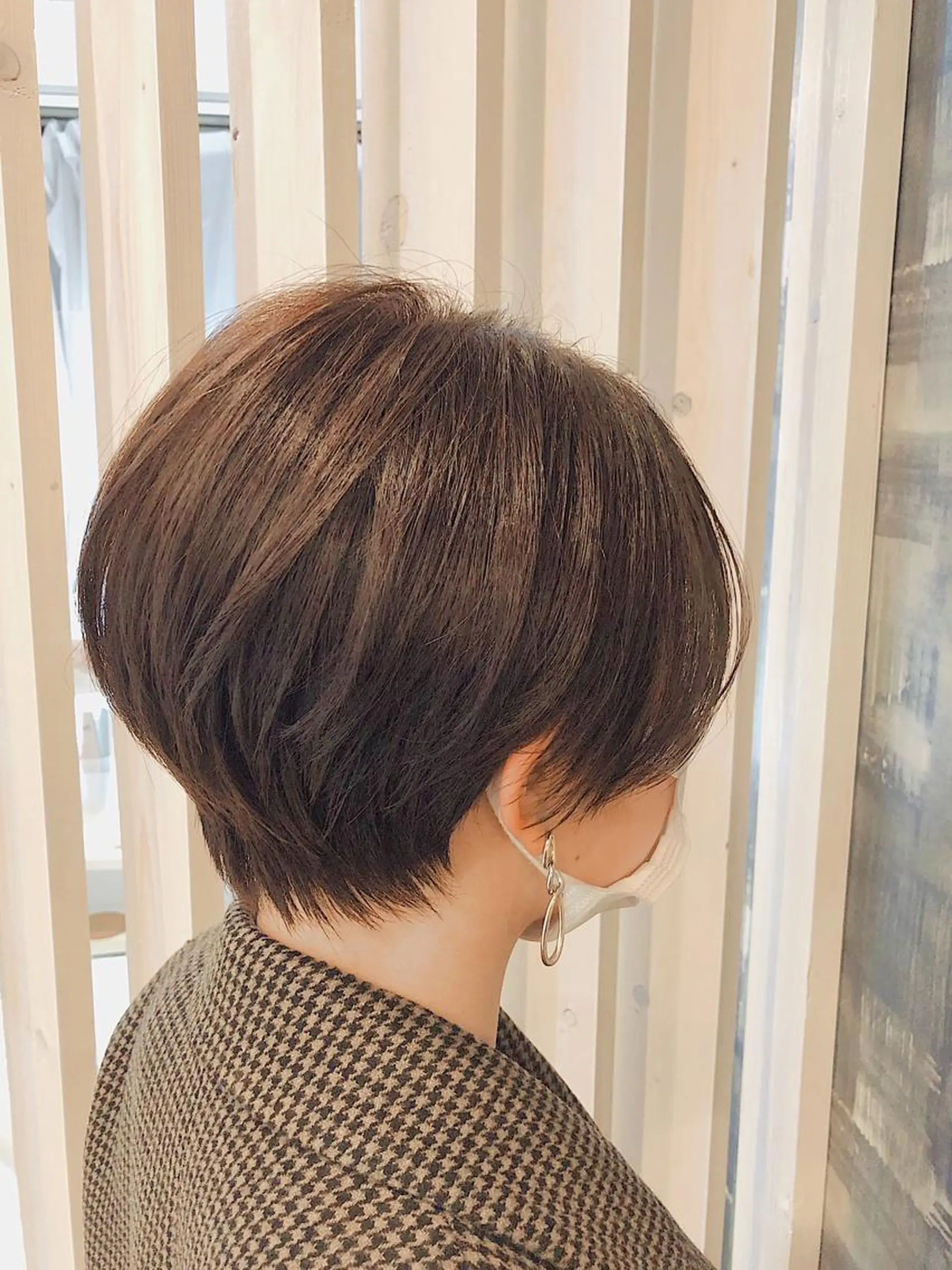 ショート くびれヘア ショートヘア 🍎吉川浩生 トップスタイリストのヘアスタイル