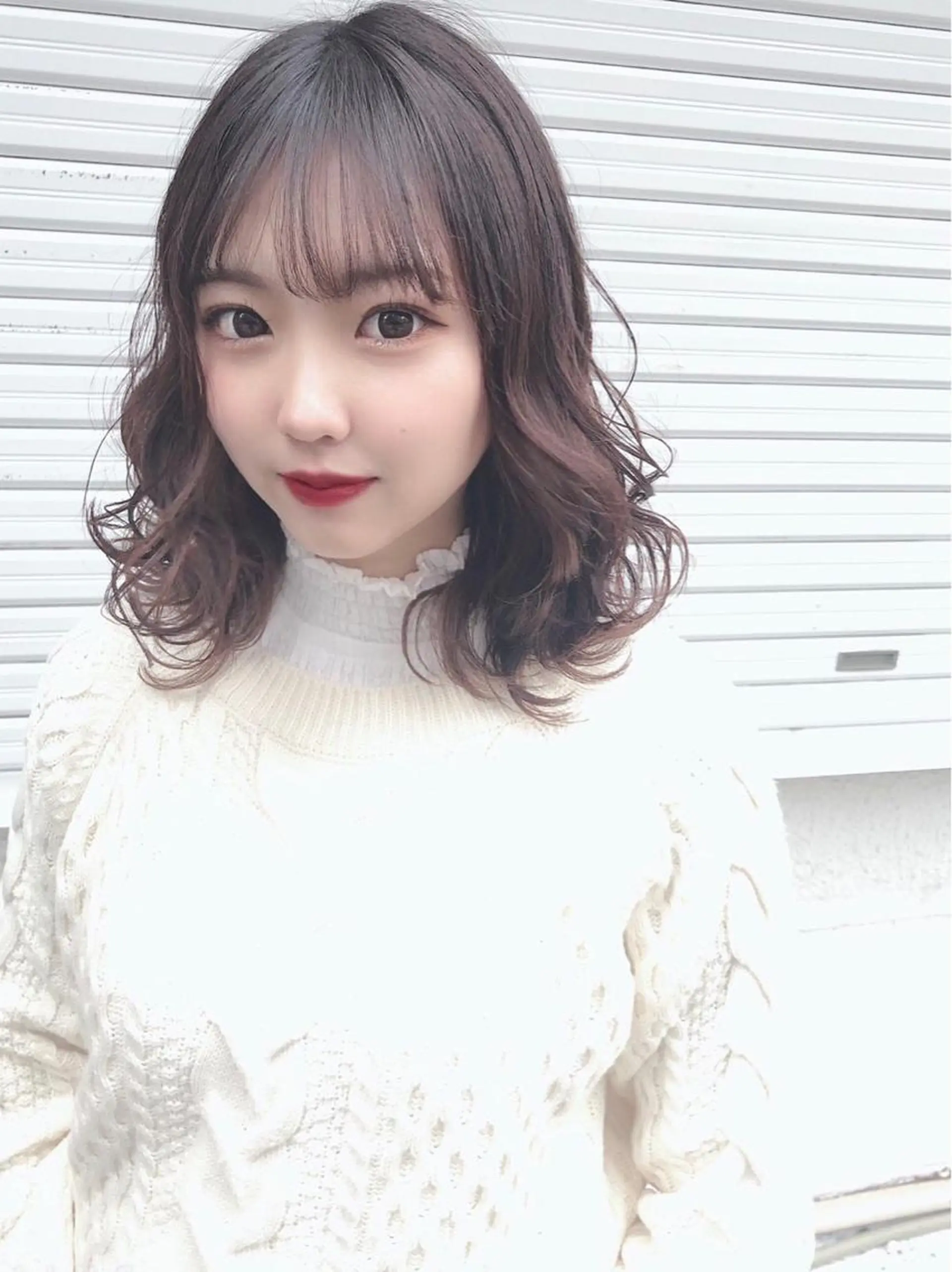 ミディアム カラー ✨うるツヤ髪質改善✨ 林 大樹のヘアスタイル