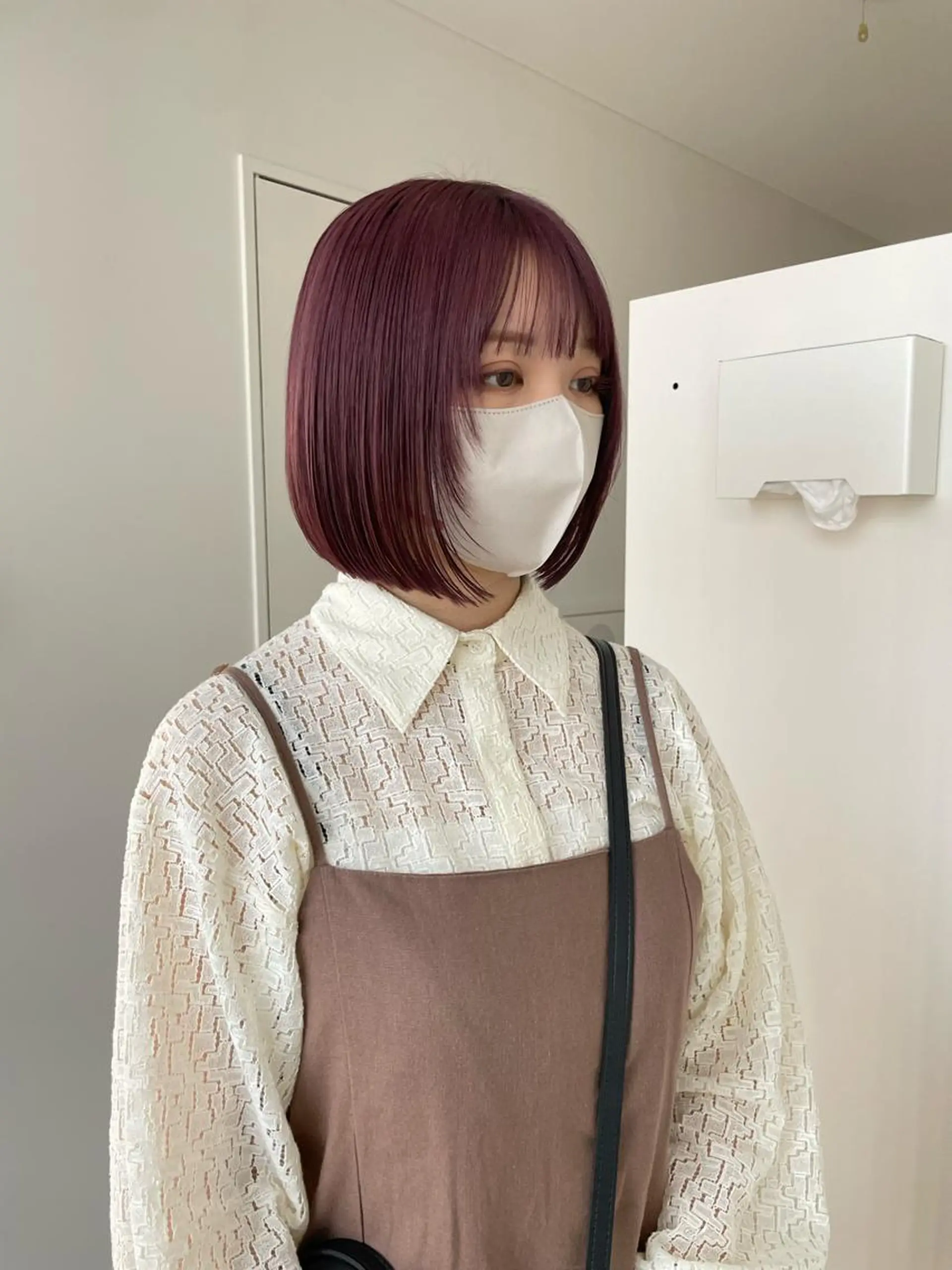 ショート カラー ラベンダーカラー ラベンダーピンク ピンクカラー 🔥ボブ／レイヤー／ shingoのヘアスタイル