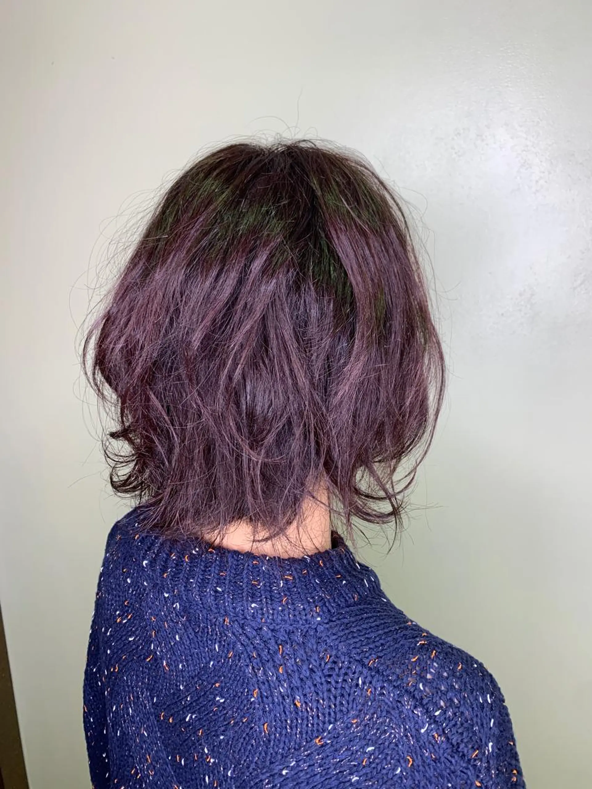 ミディアム カラー 今村 愛美のヘアスタイル