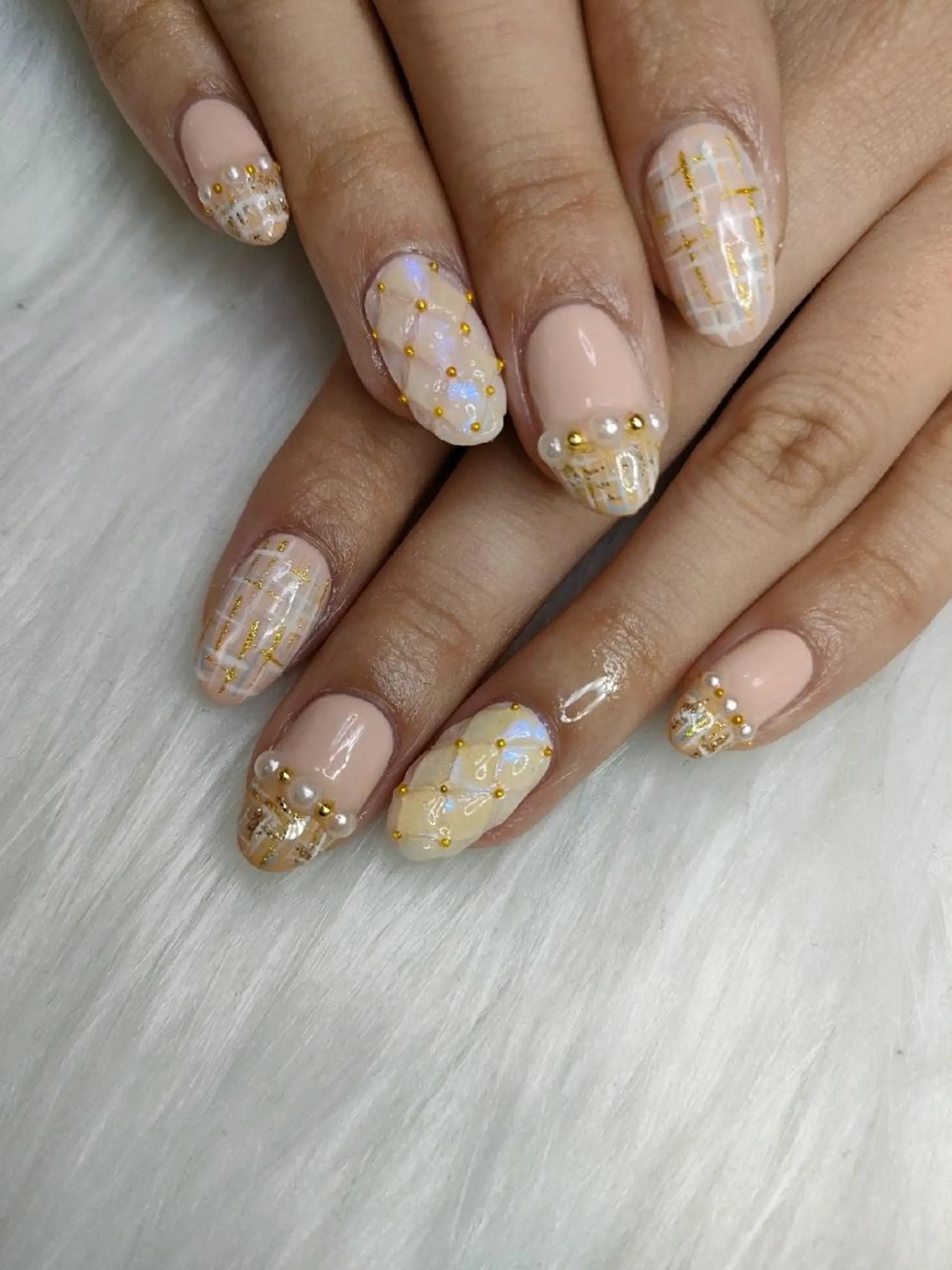 ミディアム ネイル Kame_ nail🐢💕のネイルデザイン