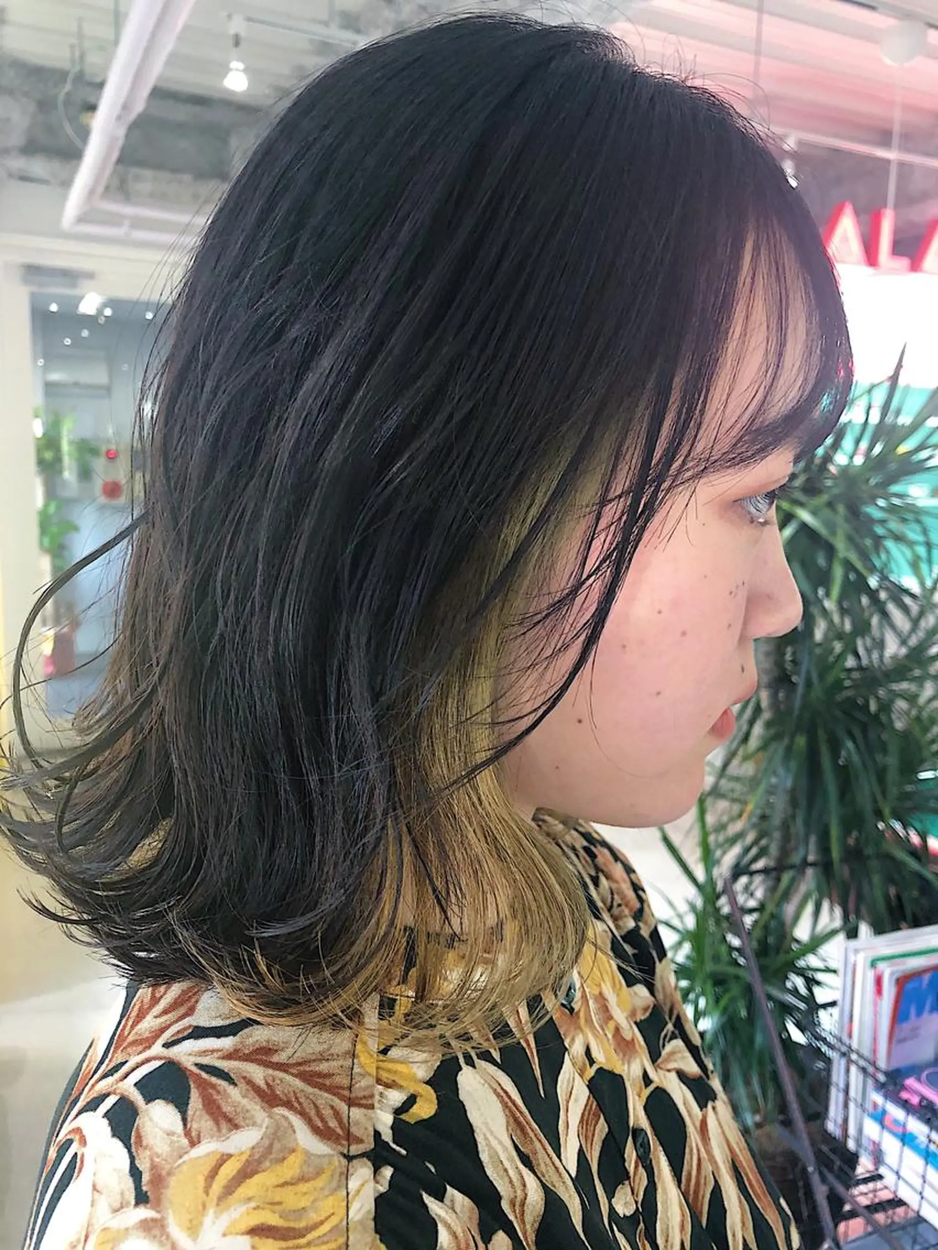ミディアム カラー ヘアアレンジ HORN hairsalonのその他イメージ