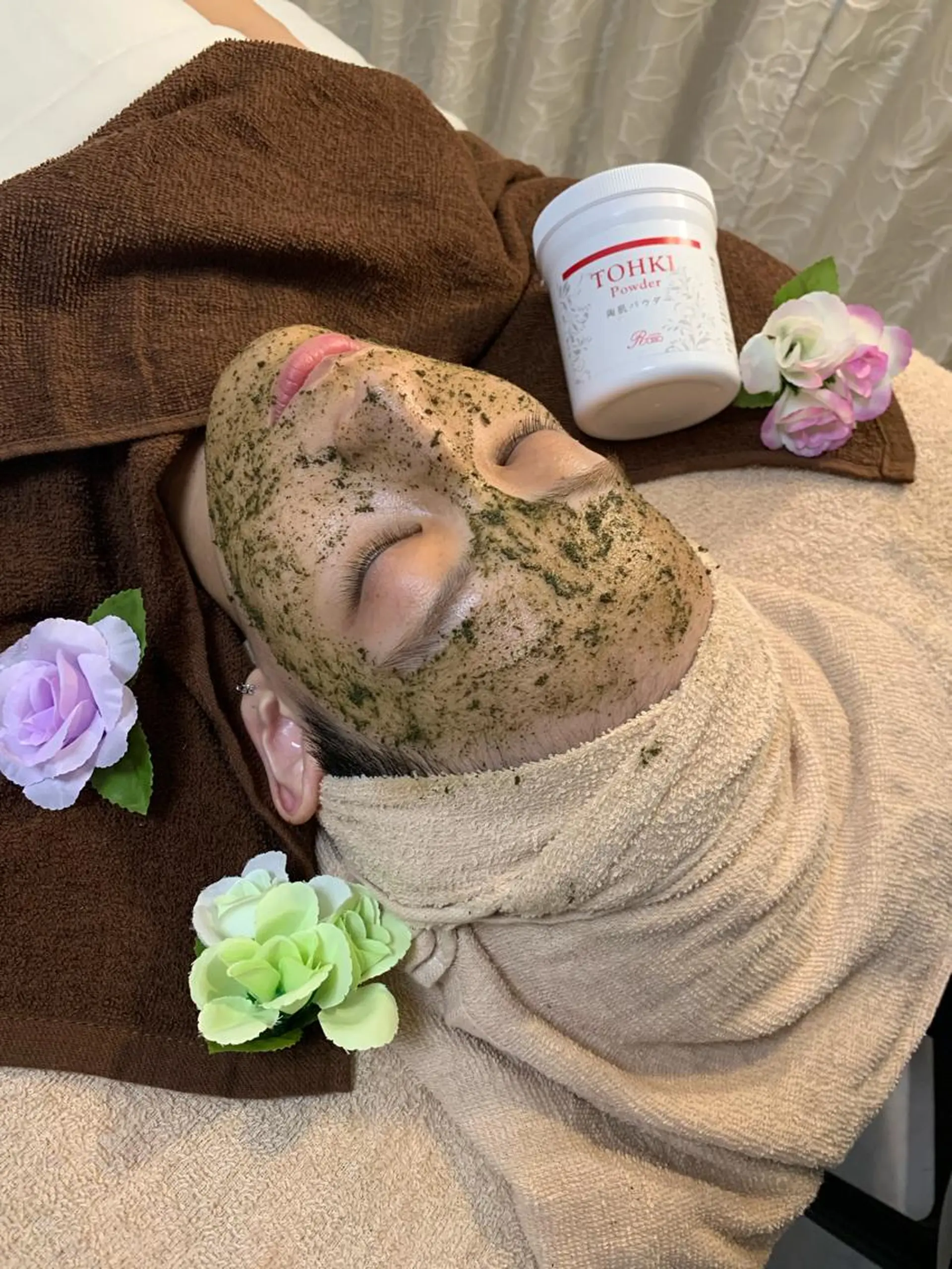 ミディアム カラー パーマ ヘアアレンジ メンズ キッズ ネイル マツエク・マツパ Amaryllis 🌹のエステ・リラクイメージ