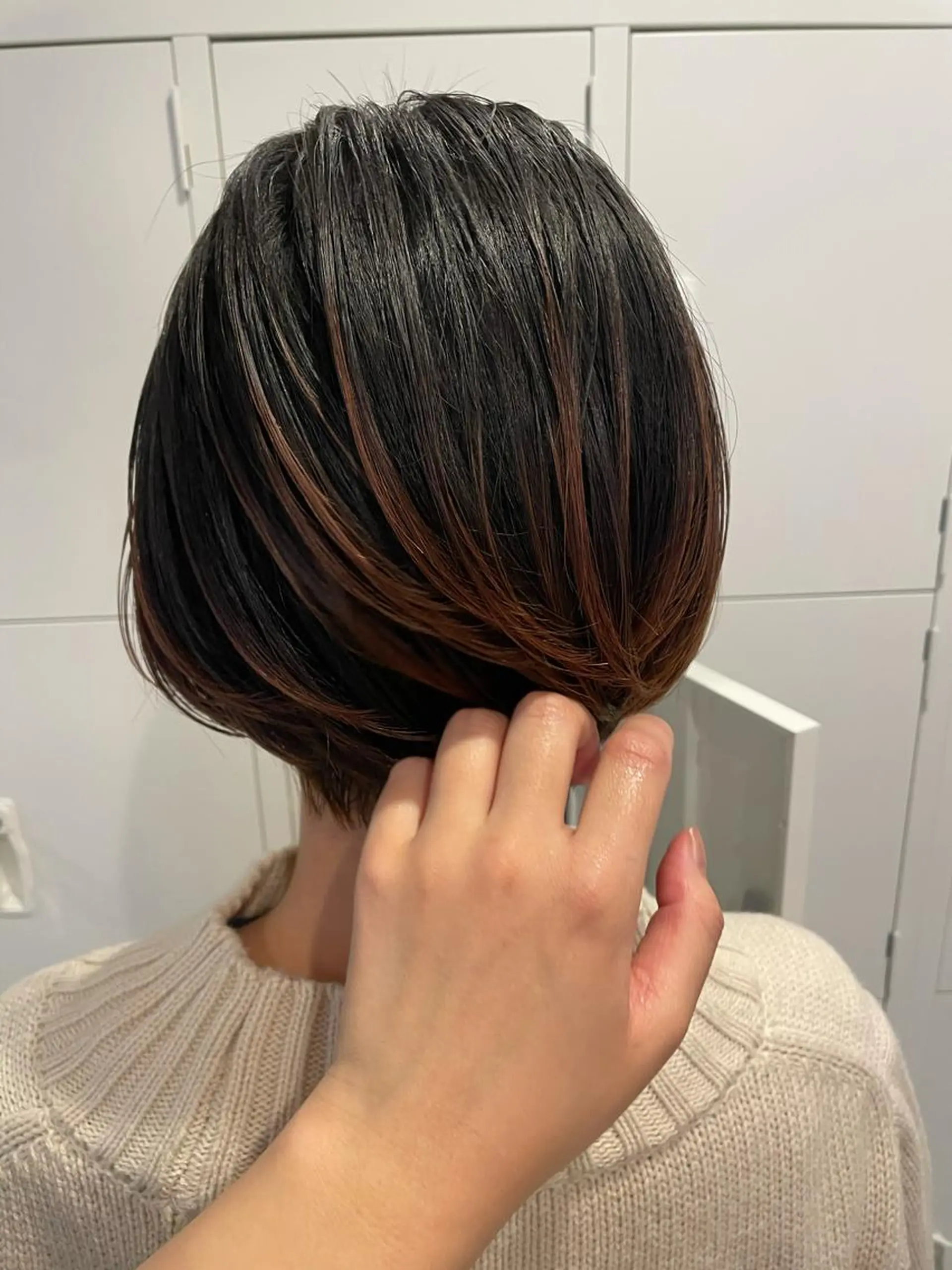 ショート カラー ボブ 沖縄/ヘアアレンジ /ナカノのヘアスタイル