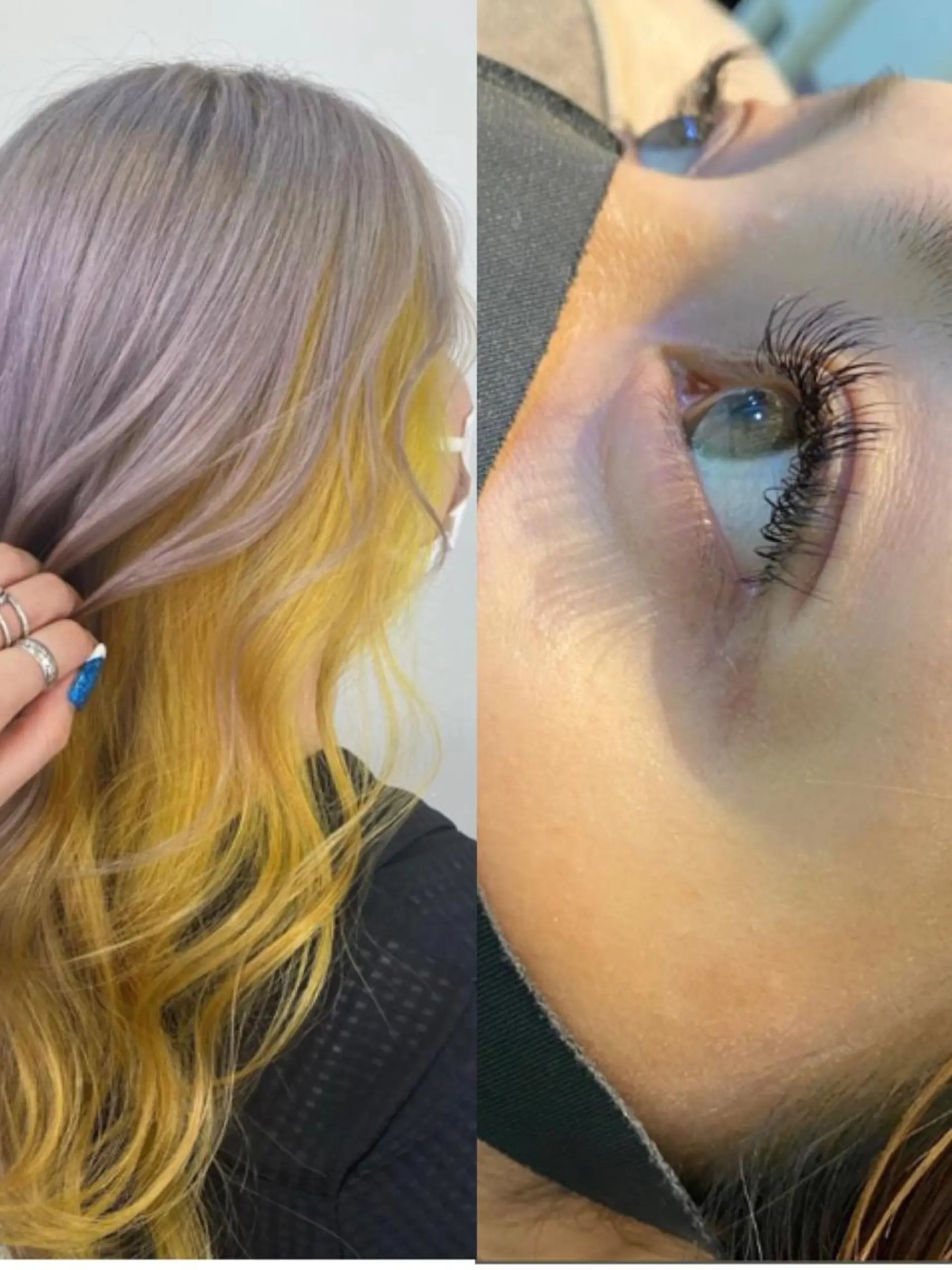 ロング カラー マツエク・マツパ 💠AYANE /吉祥寺💠のマツエク・マツパデザイン