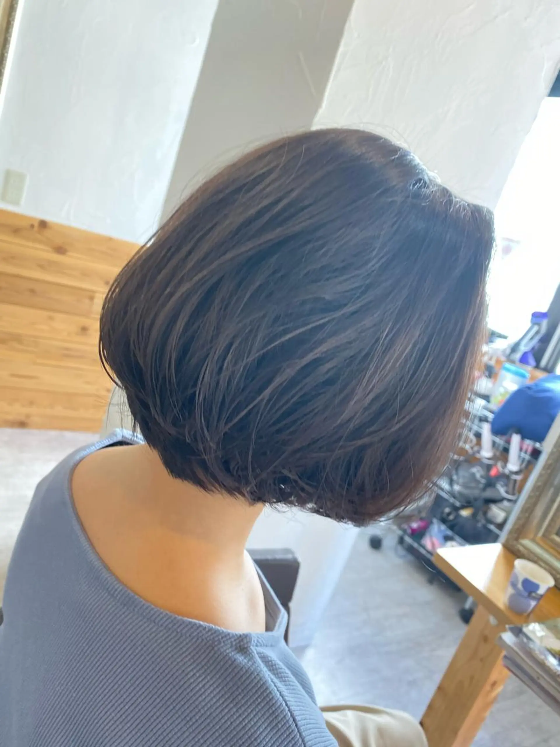ショート レイヤーカット パーマ KEN ZOのヘアスタイル