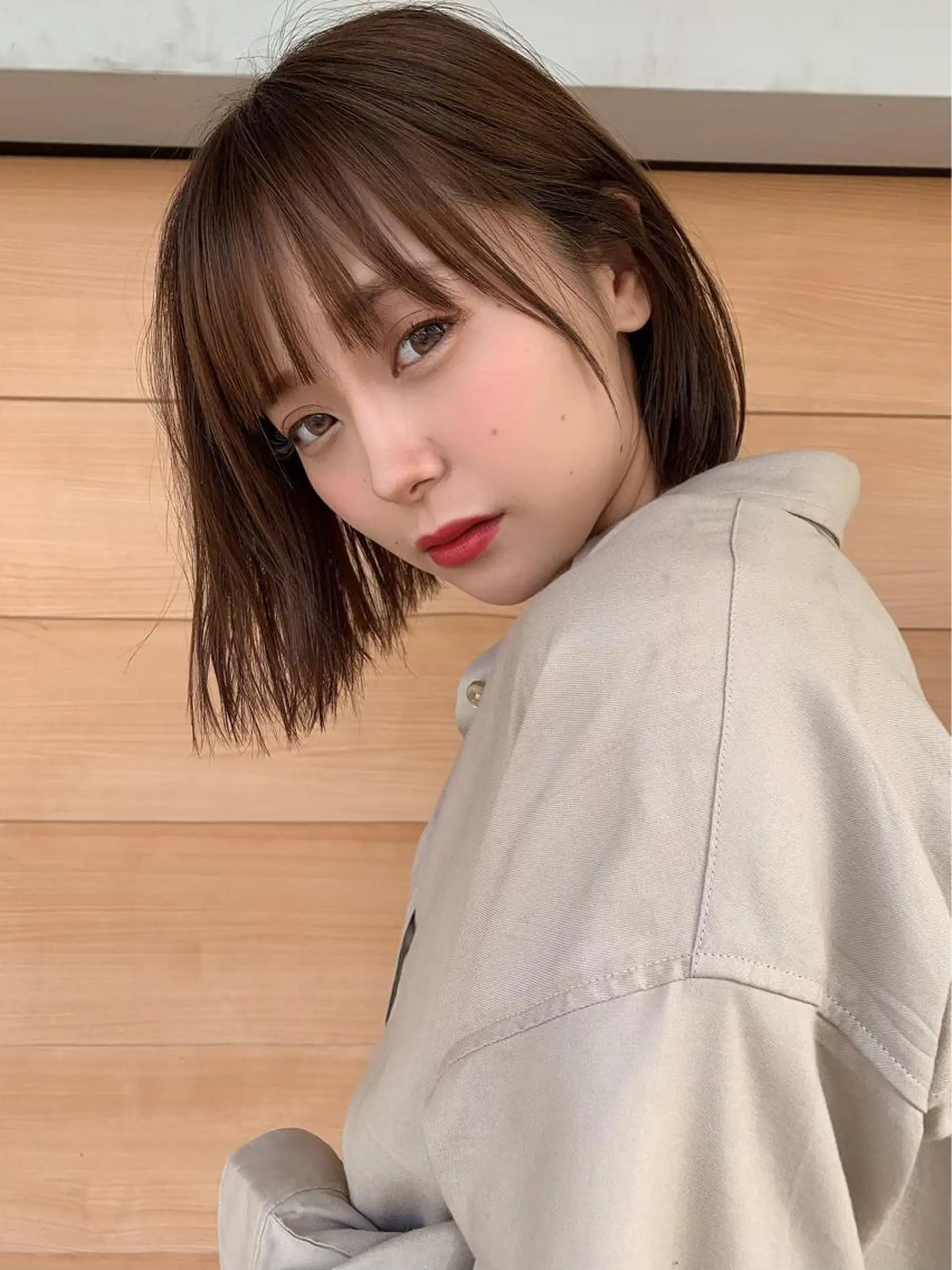 ショート カラー ヘアアレンジ 🩰透明感カラー♡ UTA🩰のヘアスタイル