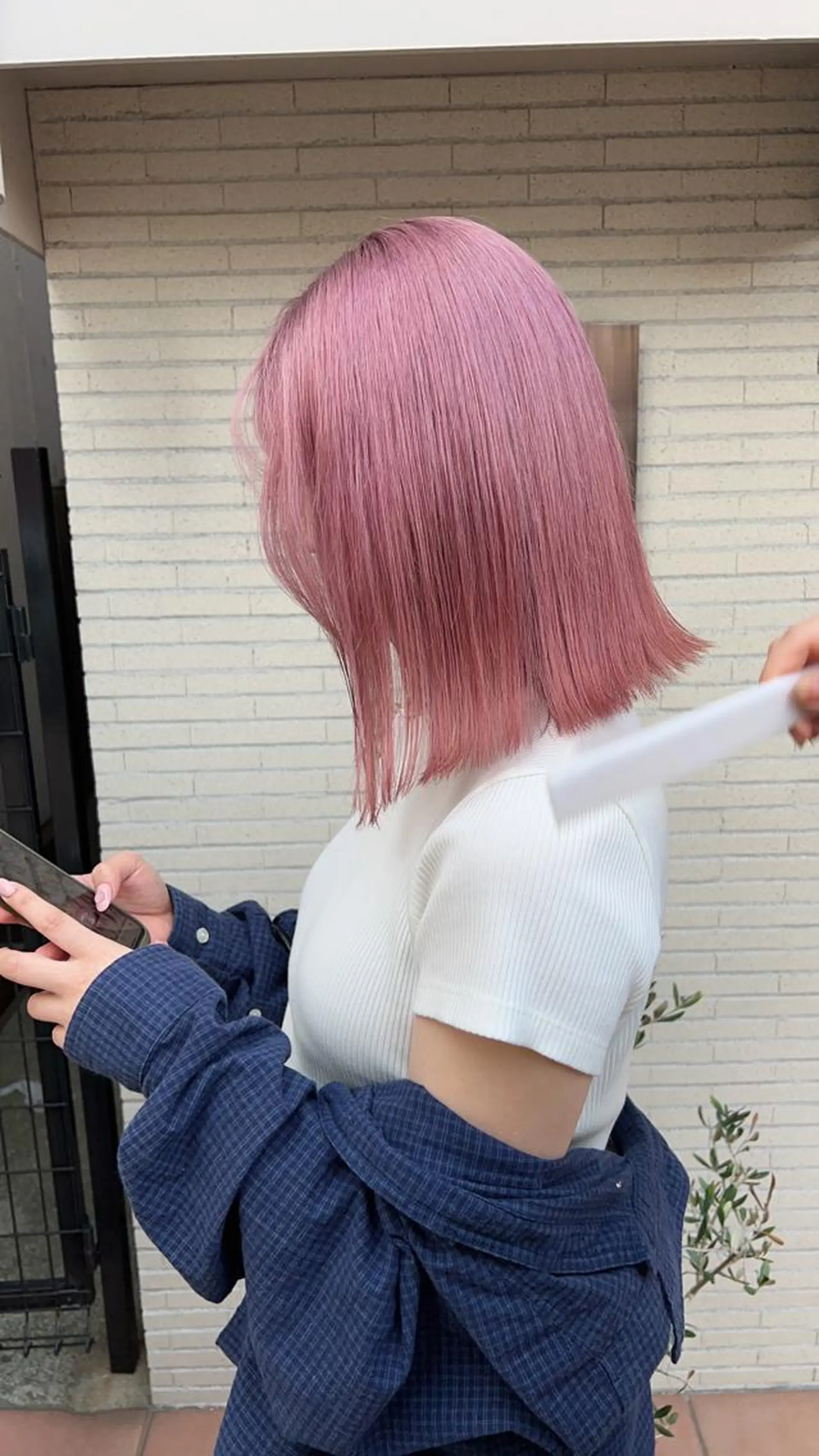 ミディアム カラー Grit 元町店のヘアスタイル