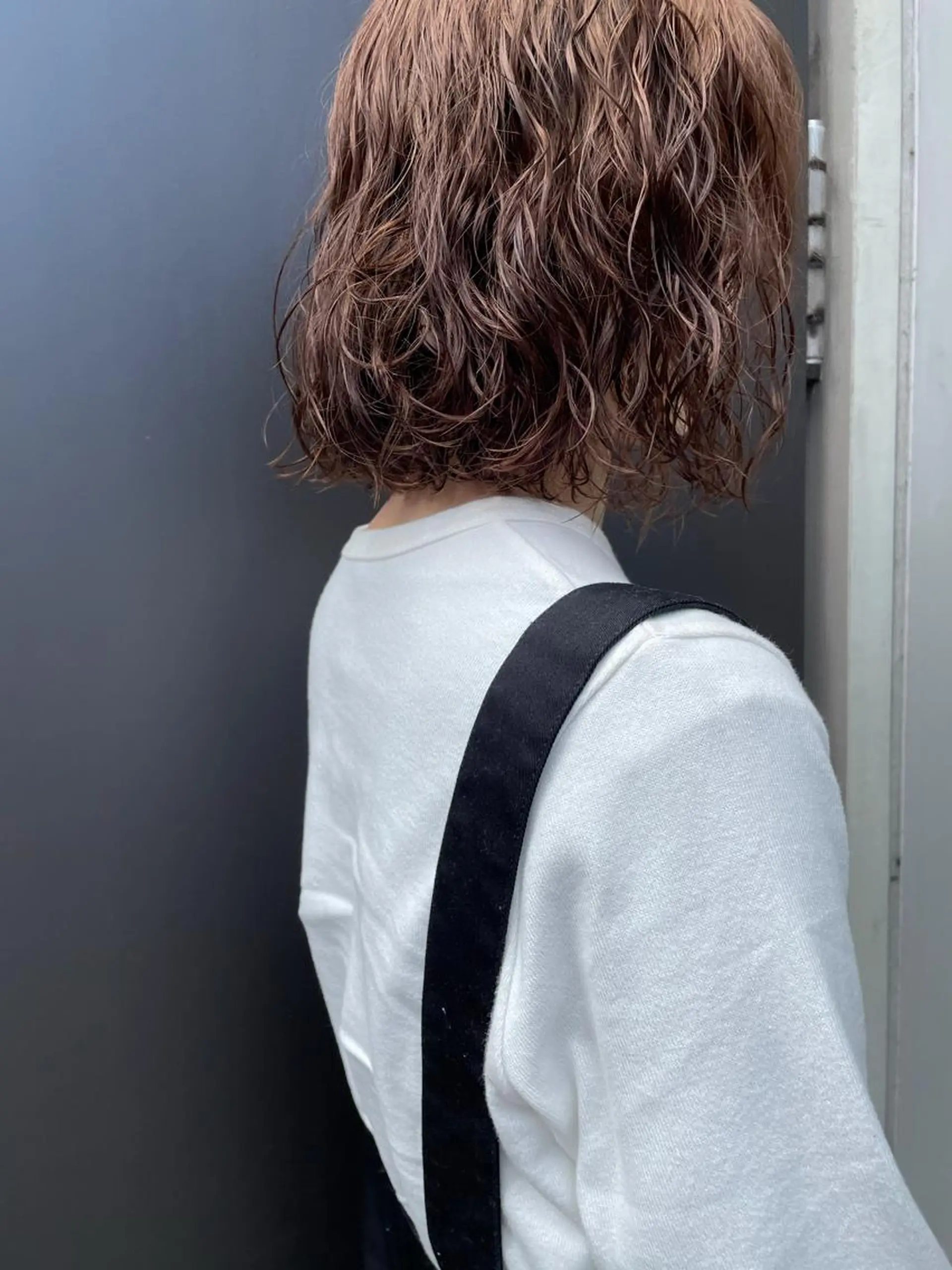 ミディアム カラー パーマ キッズ オトナヘア🌸 harukaのヘアスタイル