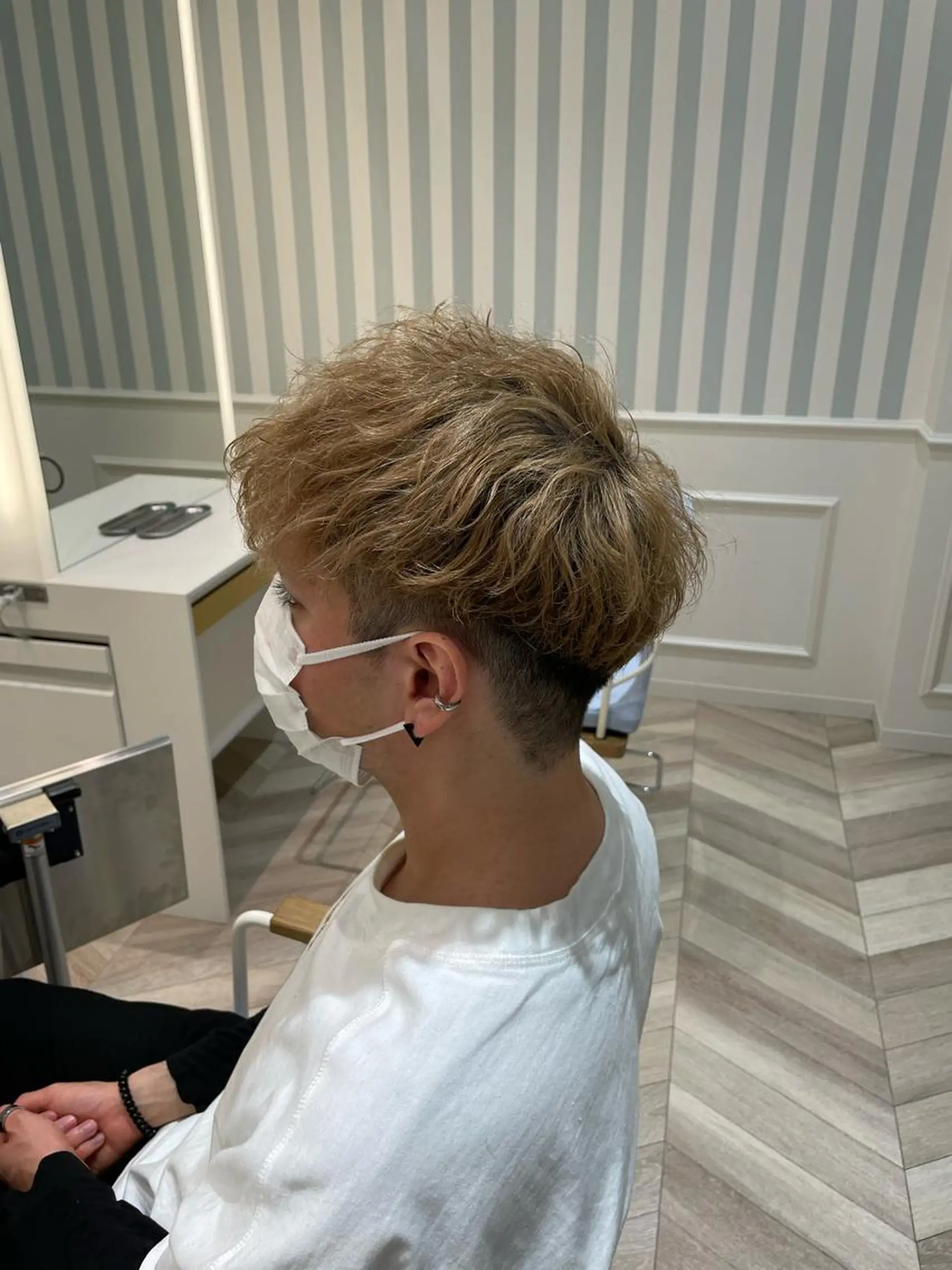 カラー メンズ 淡路上新庄/髪質改善 .艶カラー/野口春貴のヘアスタイル