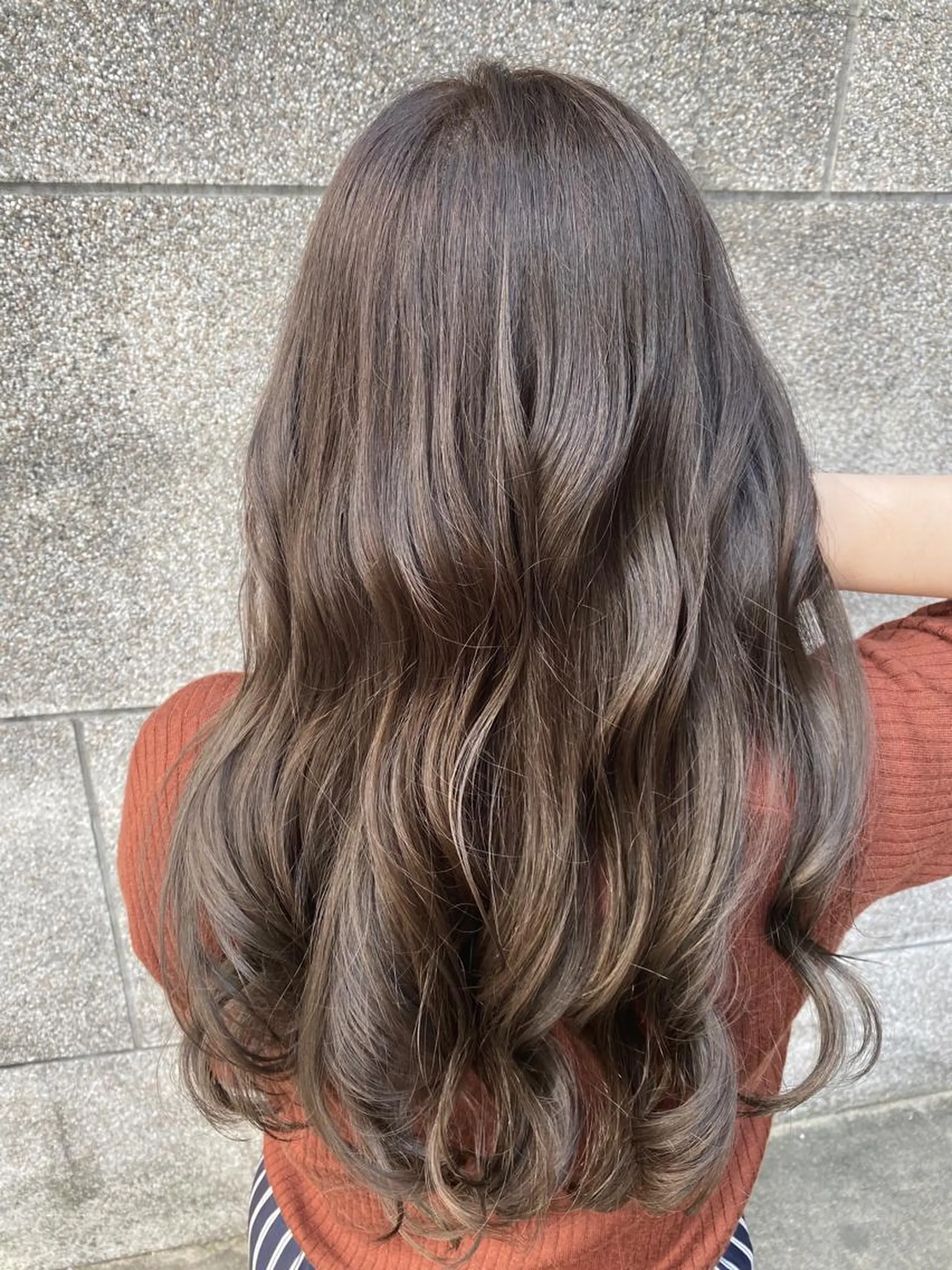 ロング カラー カット ヘアカラー 【safric】 NAOのヘアスタイル