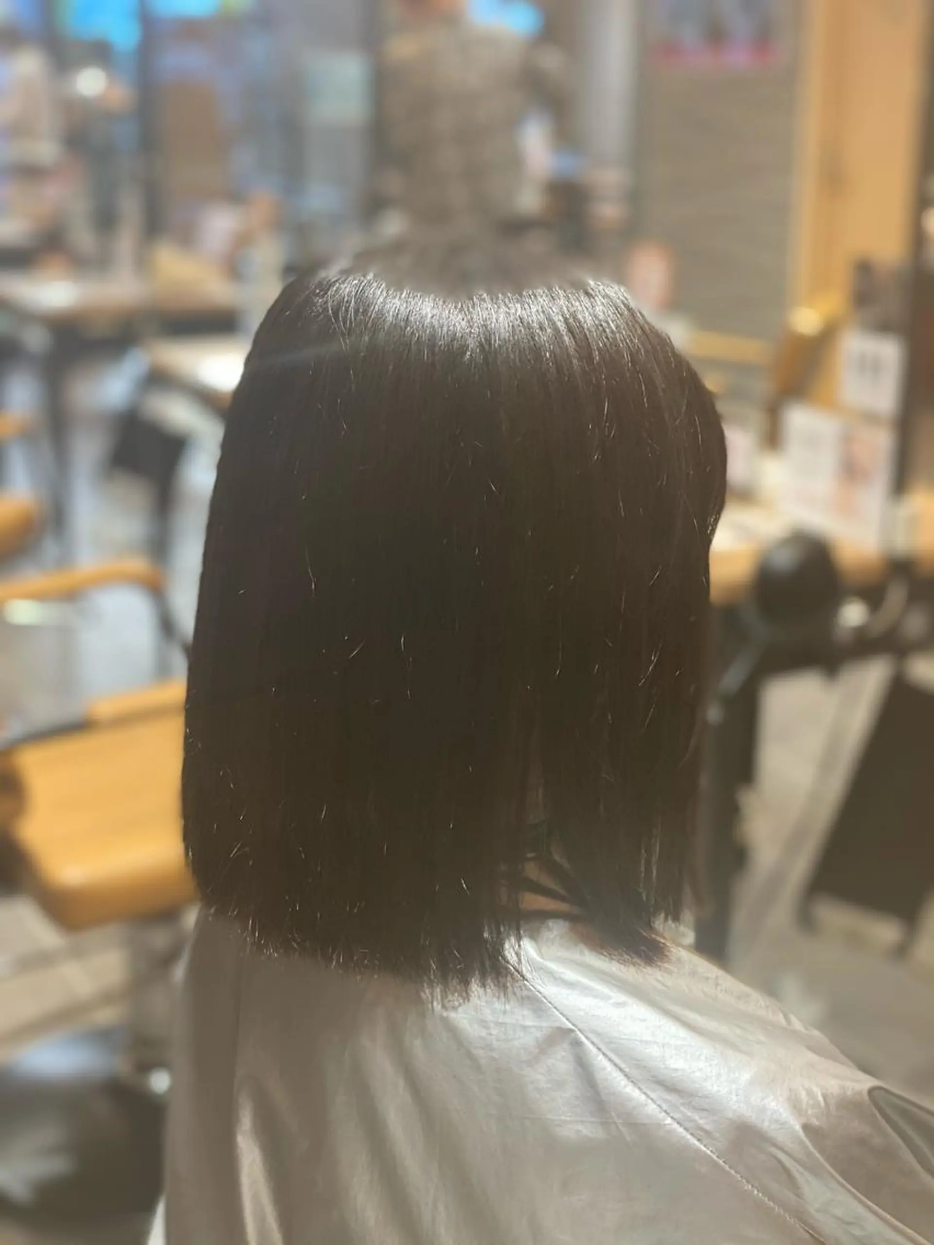 ミディアム 尾崎 優也のヘアスタイル