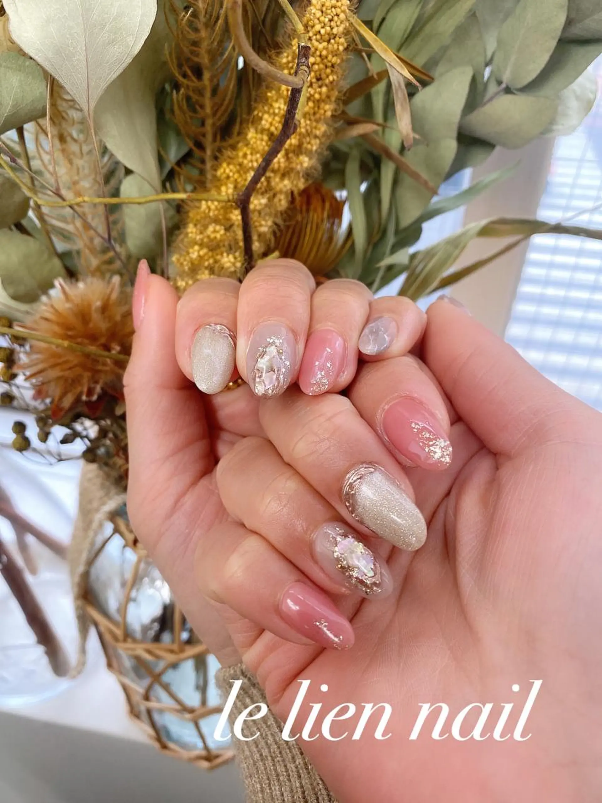 ネイル ニュアンスネイル le lien nailのネイルデザイン