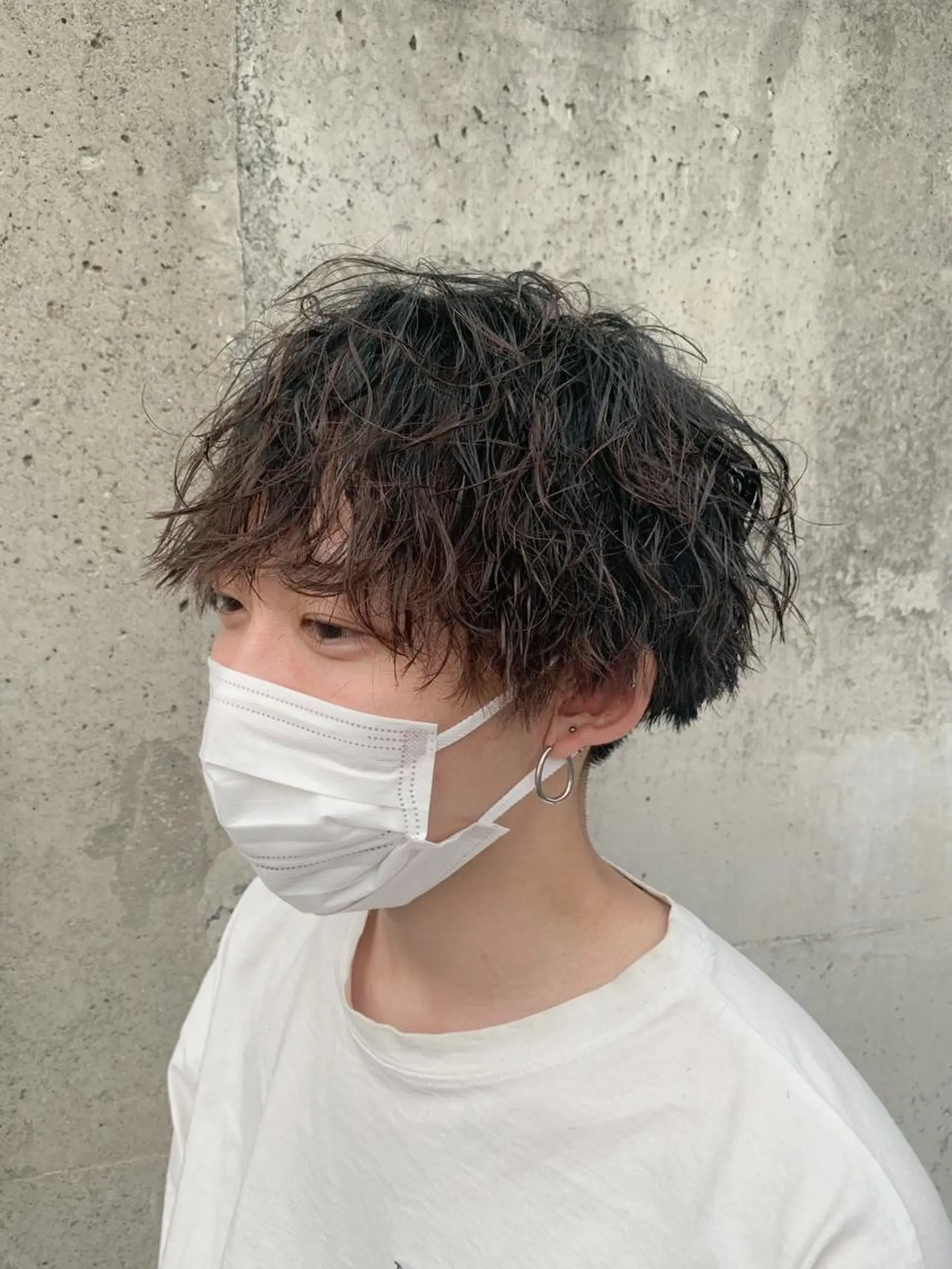 ショート 失敗しないパーマ 稲葉/草薙のヘアスタイル