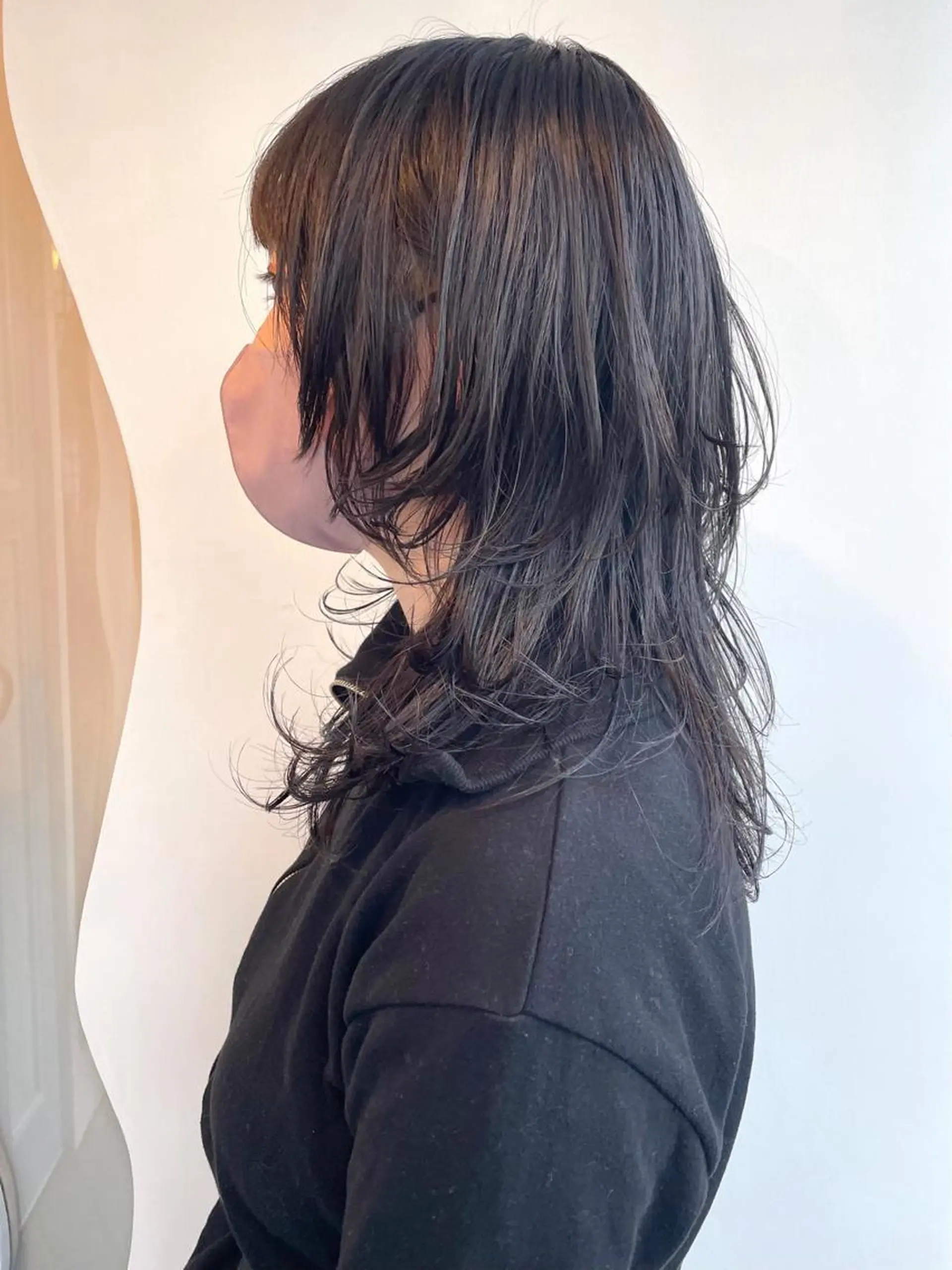 ロング ロングレイヤー 顔まわりレイヤー レイヤーカット ロング ウルフカット 🐺高椋 海/ウルフ/レイヤーのヘアスタイル