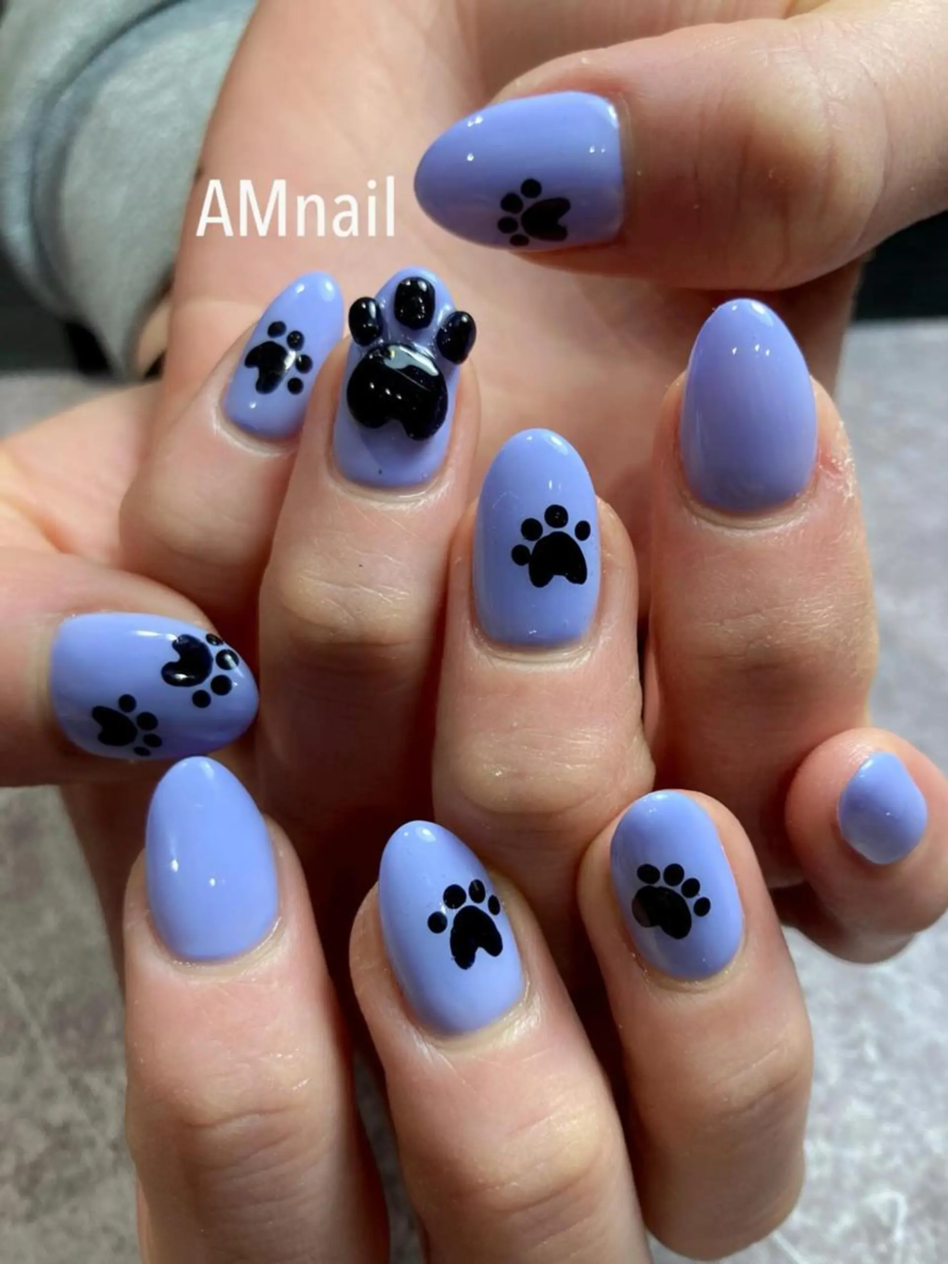 ネイル アートネイル 持ち込み ハンドネイル Am:nail 柏 SUE（スゥ）のネイルデザイン