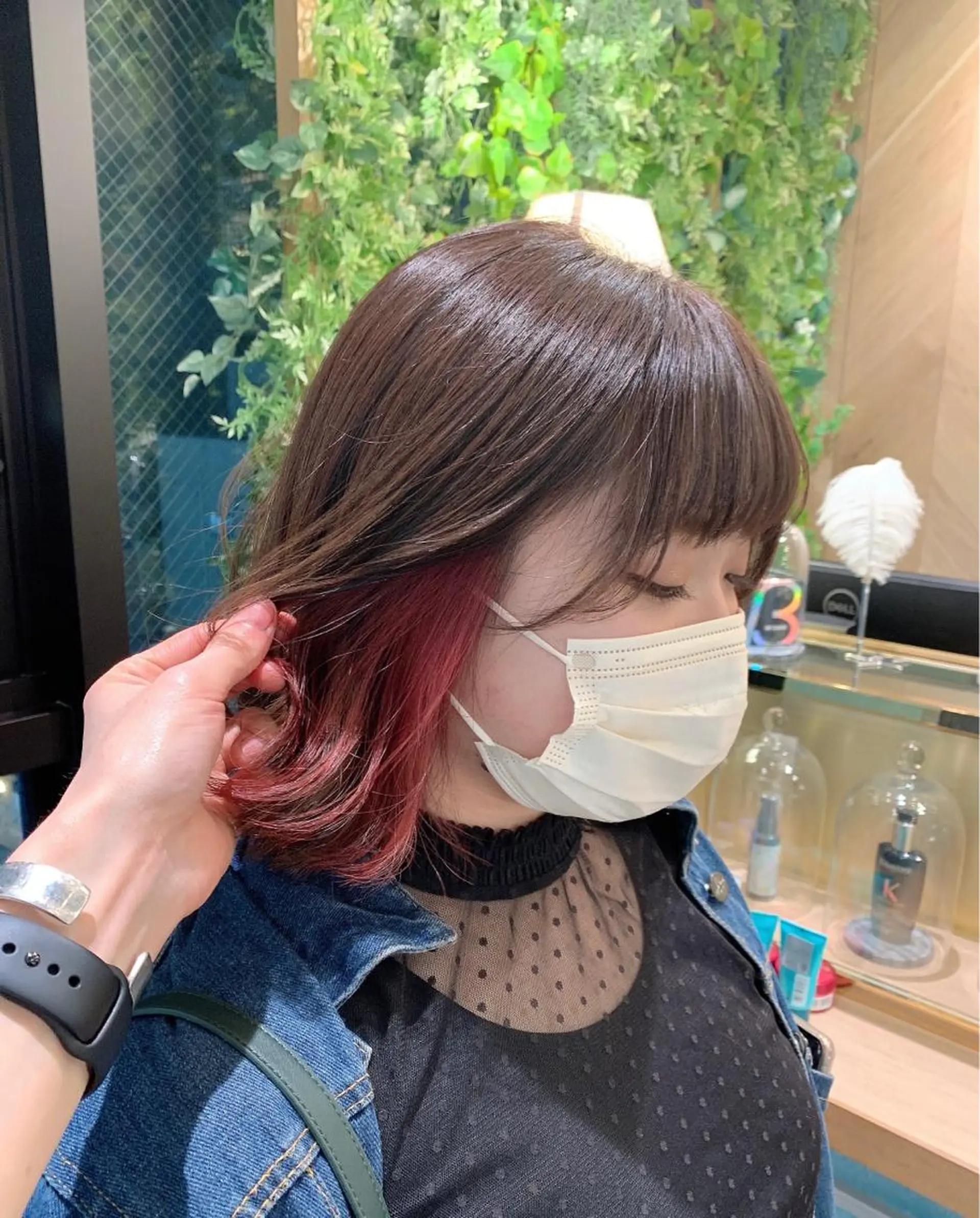 ミディアム 林 飛夕也のヘアスタイル