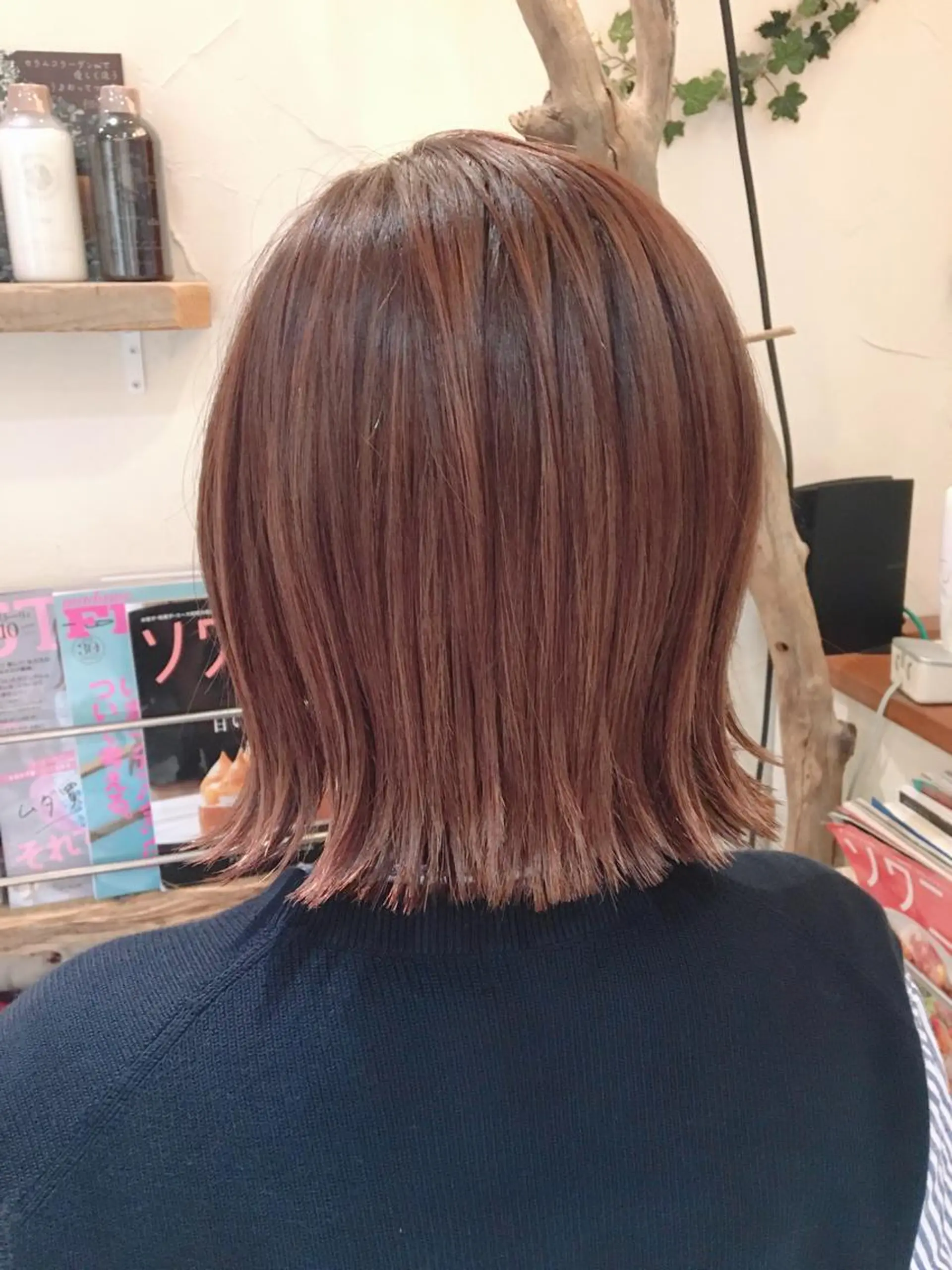 ショート カラー シマダ アユミのヘアスタイル