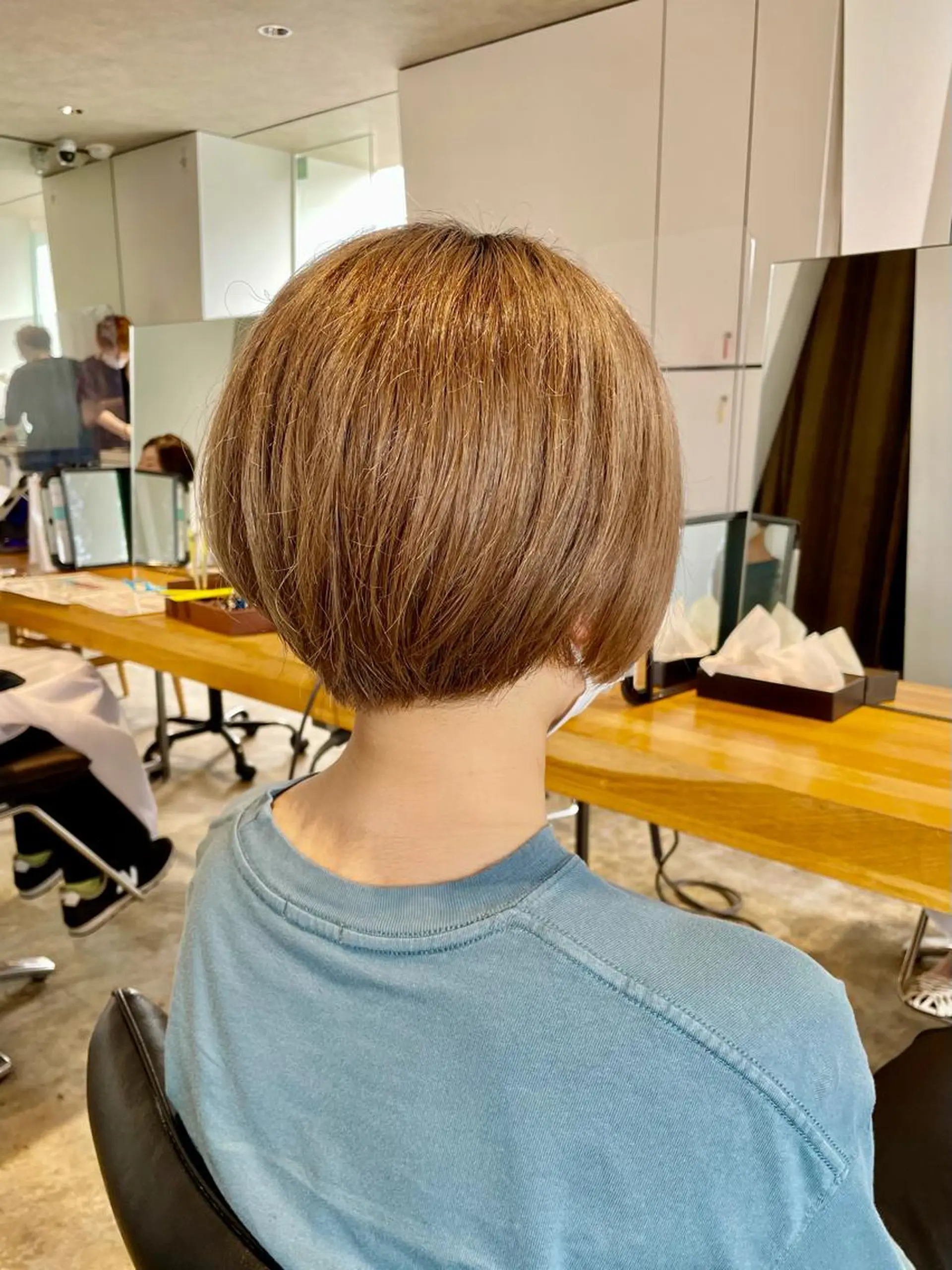 ショート ショートボブ ボブ ショートヘア 新井啓介 宇都宮美容師のヘアスタイル