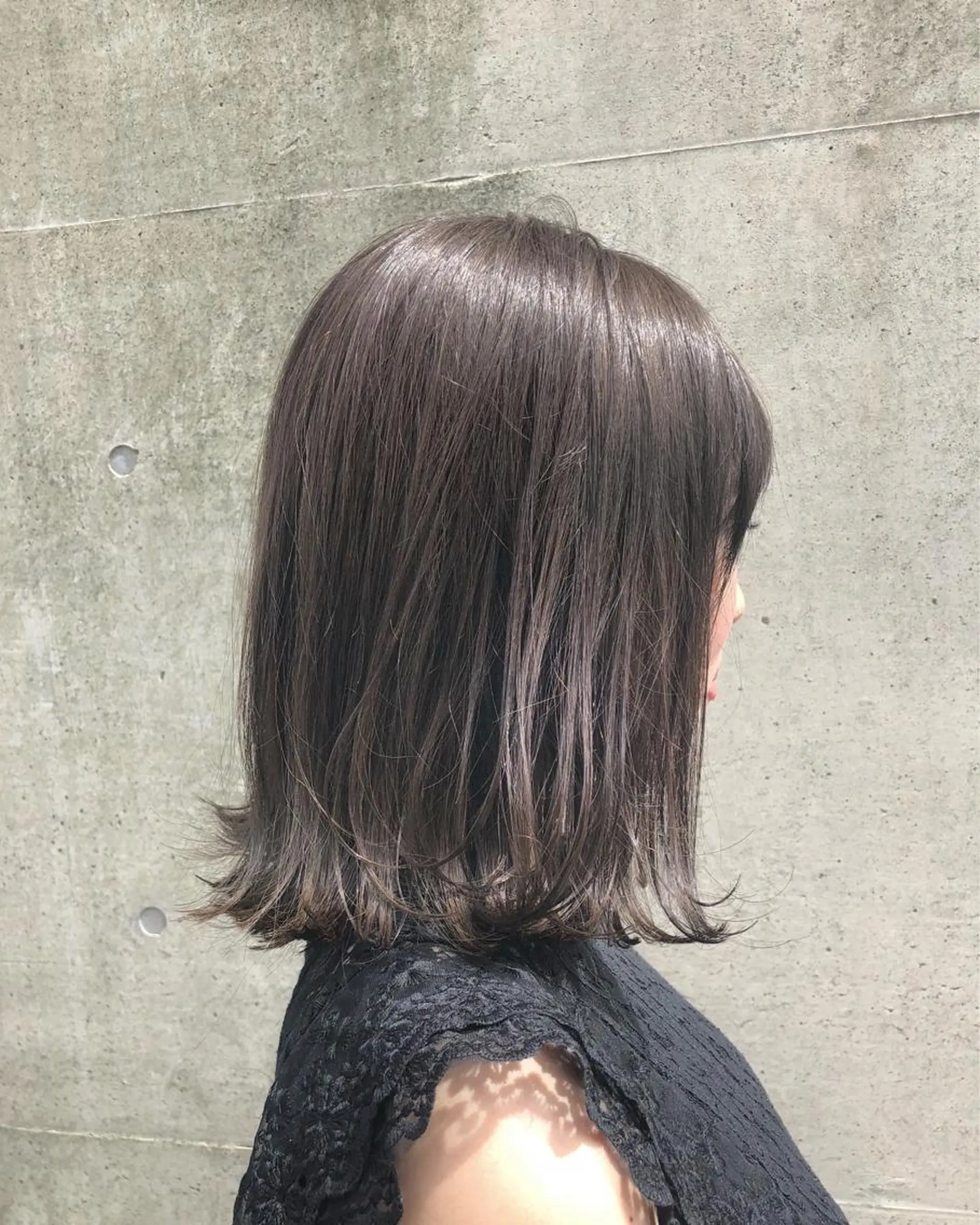 ミディアム カラー ベージュカラー ブリーチ ミルクティーベージュ ブリーチなしカラー 🌸透明感艶 カラー🌸Yuukiのヘアスタイル