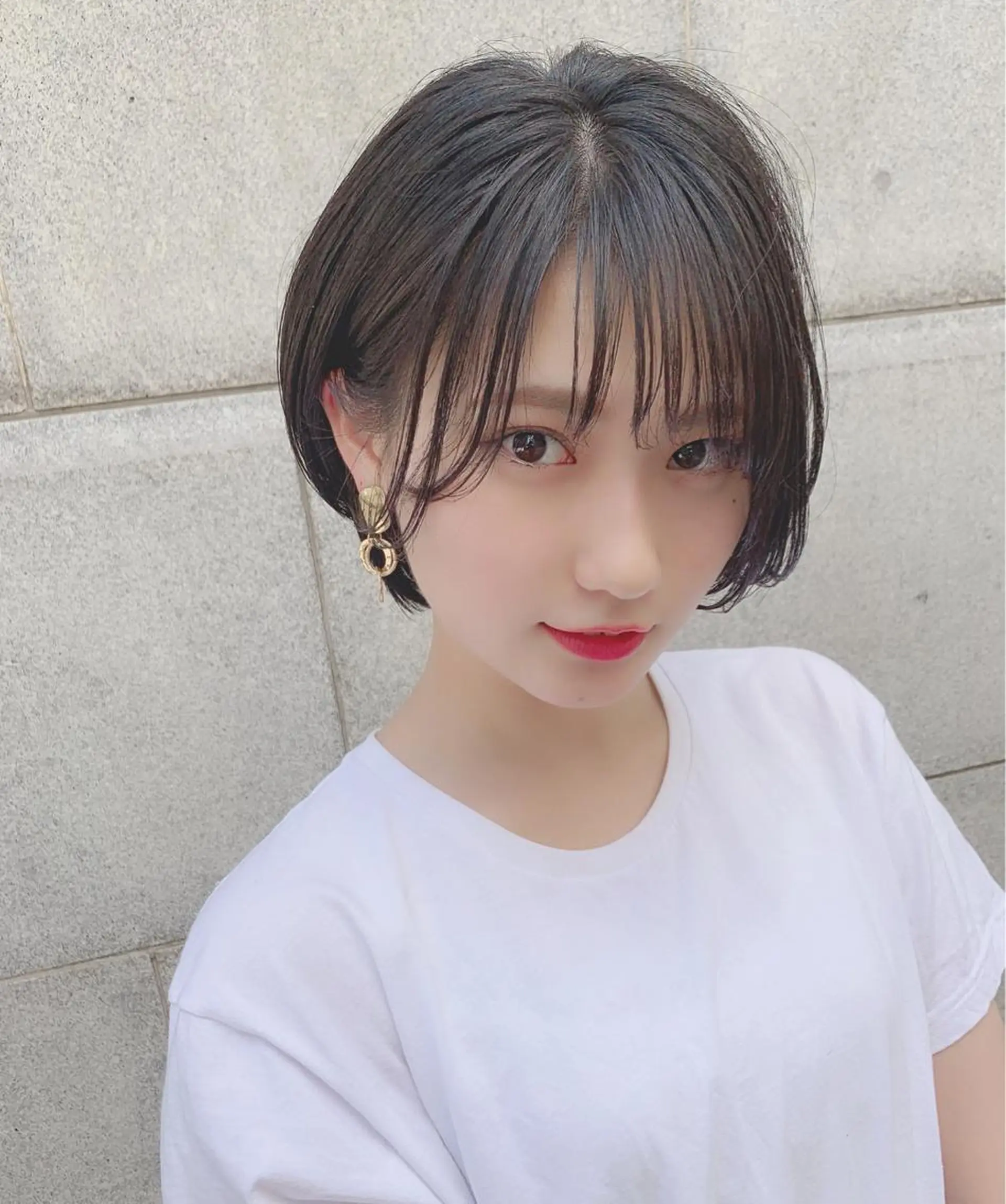 ショート 縮毛矯正、髪質改善 肘以上無料のヘアスタイル