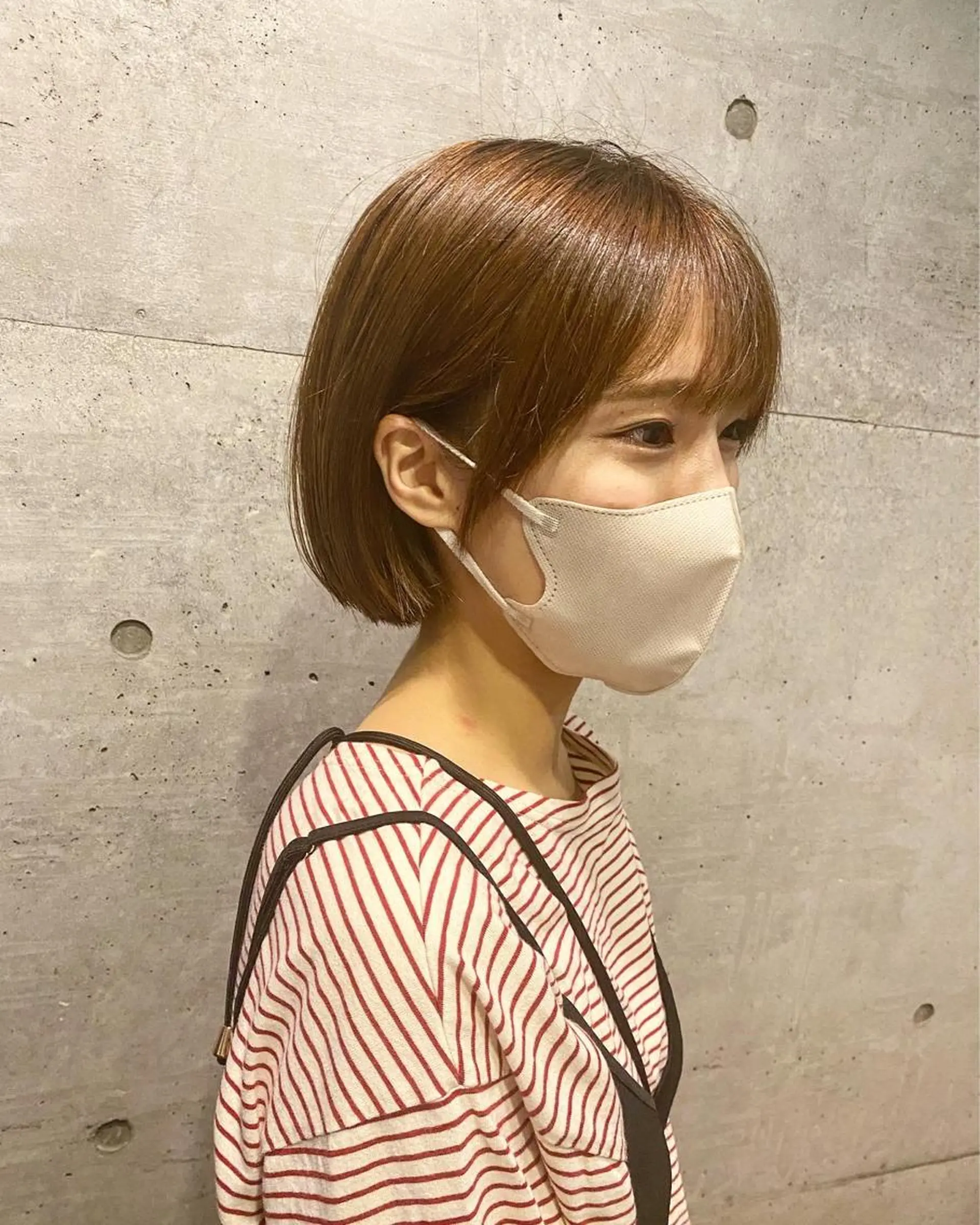 ショート カット トリートメント ヘッドスパ 後藤紗英/髪質改善 /オリーブベージュのヘアスタイル